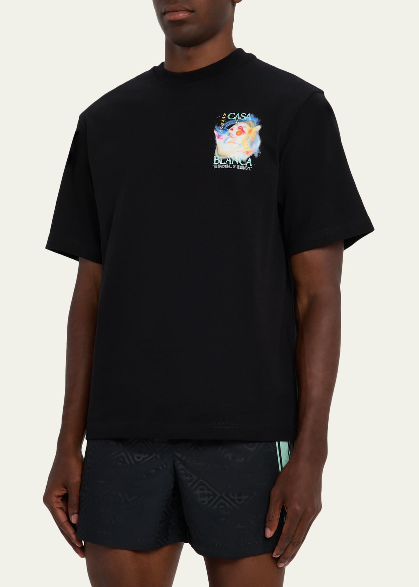 Men's Galactic Connection Oversized Graphic T-Shirt