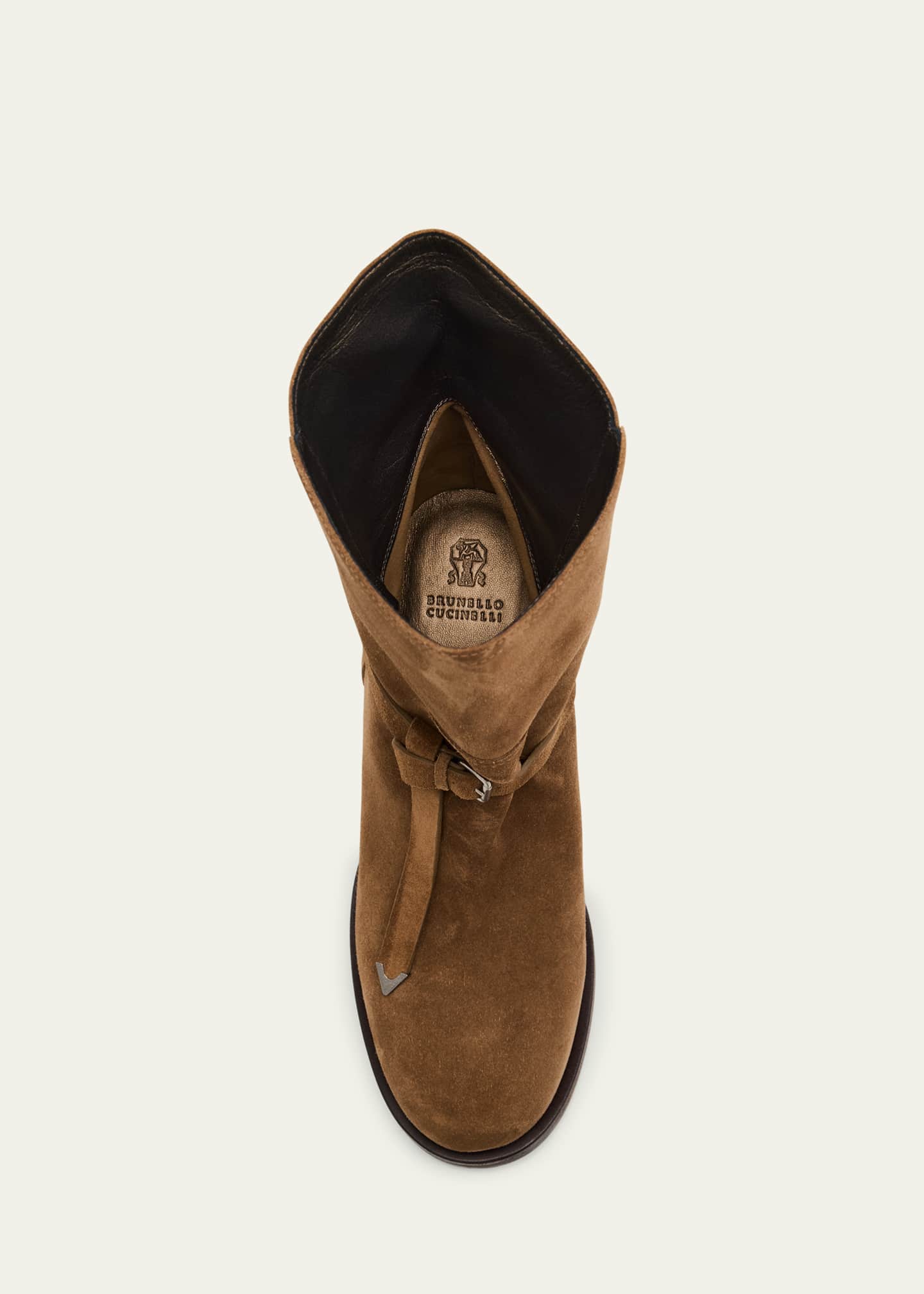 Brunello Cucinelli City Suede Ankle Boots - Bergdorf Goodman