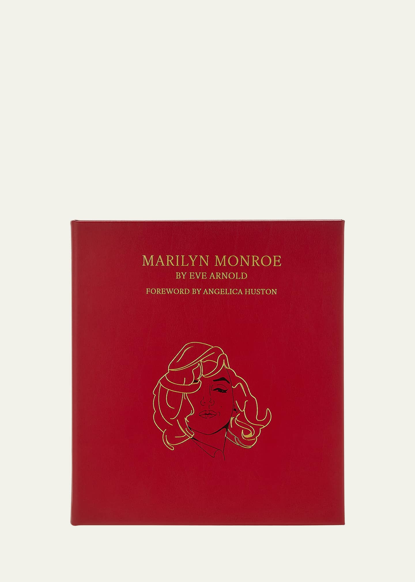 Graphic Image "Marilyn Monroe: An Appreciation" Leather-Bound Book by Eve Arnold Image 1 of 6