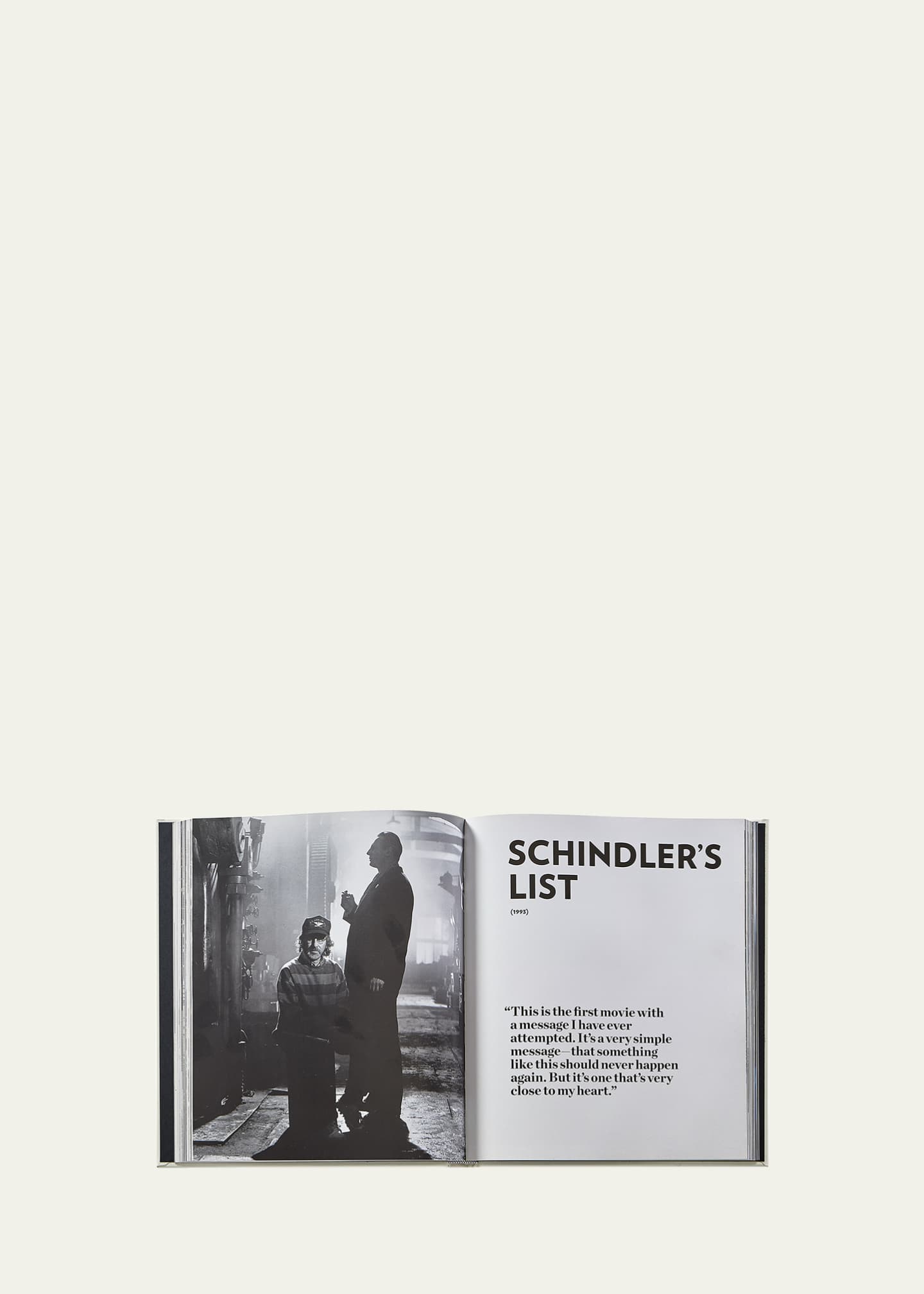 Graphic Image "Steven Spielberg: A Retrospective" Leather-Bound Book by Richard Schickel Image 5 of 6