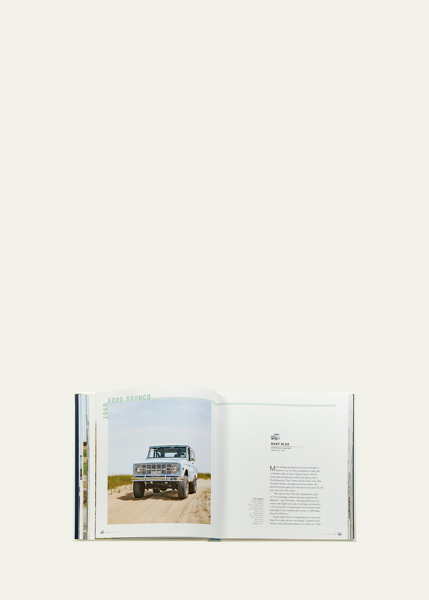 Graphic Image "Beach Rides" Leather-Bound Book by Johnny Vacay Image 4 of 6