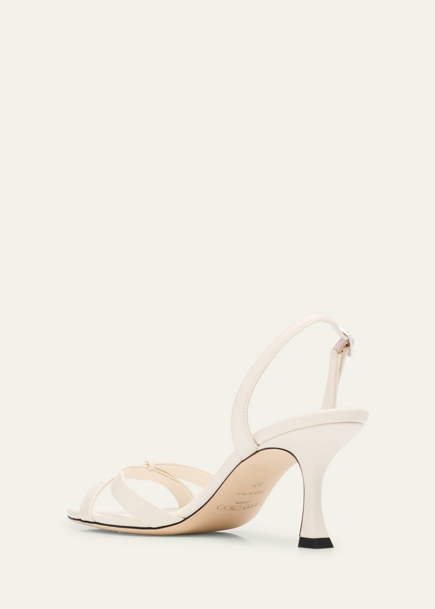Jimmy Choo Elsy 70 Leather Sandals Image 2 of 4