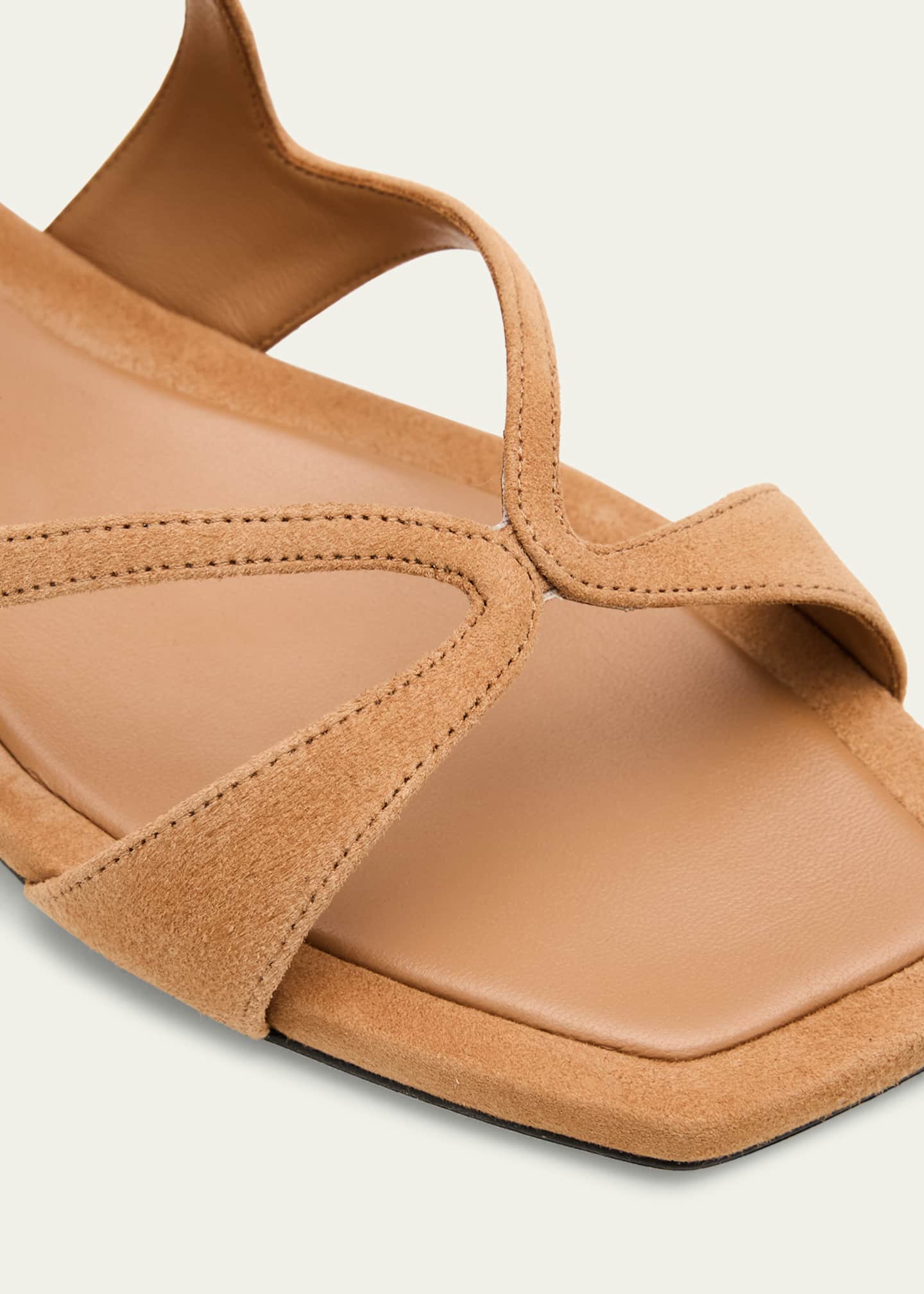 Jimmy Choo Ayla Suede Flat Sandals Image 3 of 4