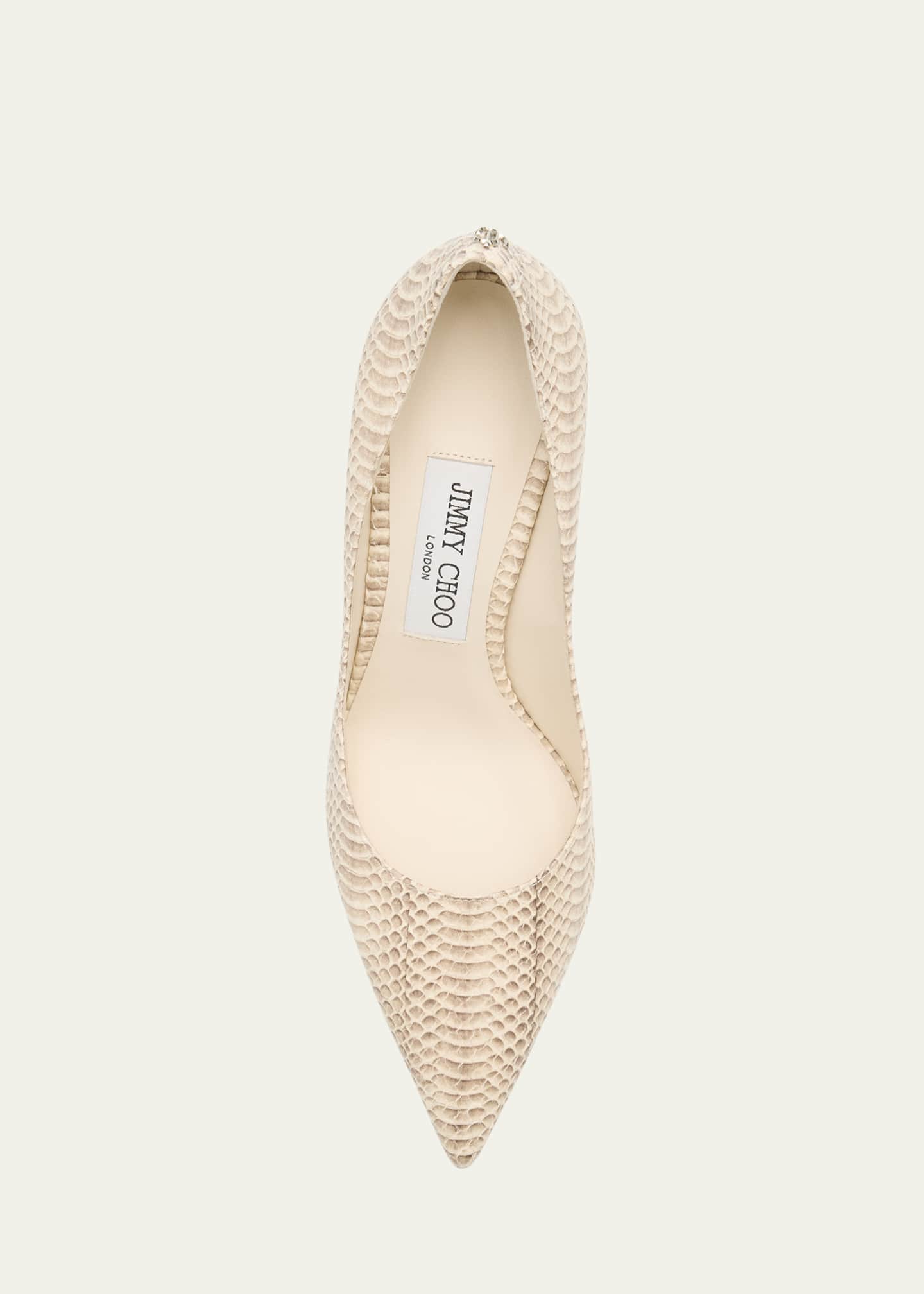 JIMMY CHOO の靴♪ ★BEYLA ★ 85mm【スネークプリント】 Jimmy Choo Love 85 Snake-Printed Leather Pumps - Bergdorf