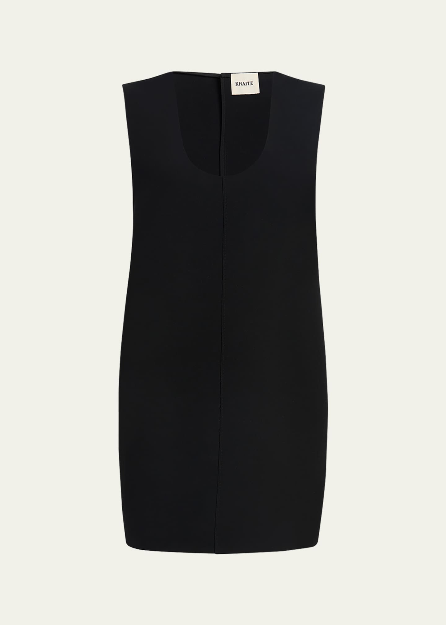 Khaite Nyona Scoop-Neck Sleeveless Mini Dress Image 1 of 5