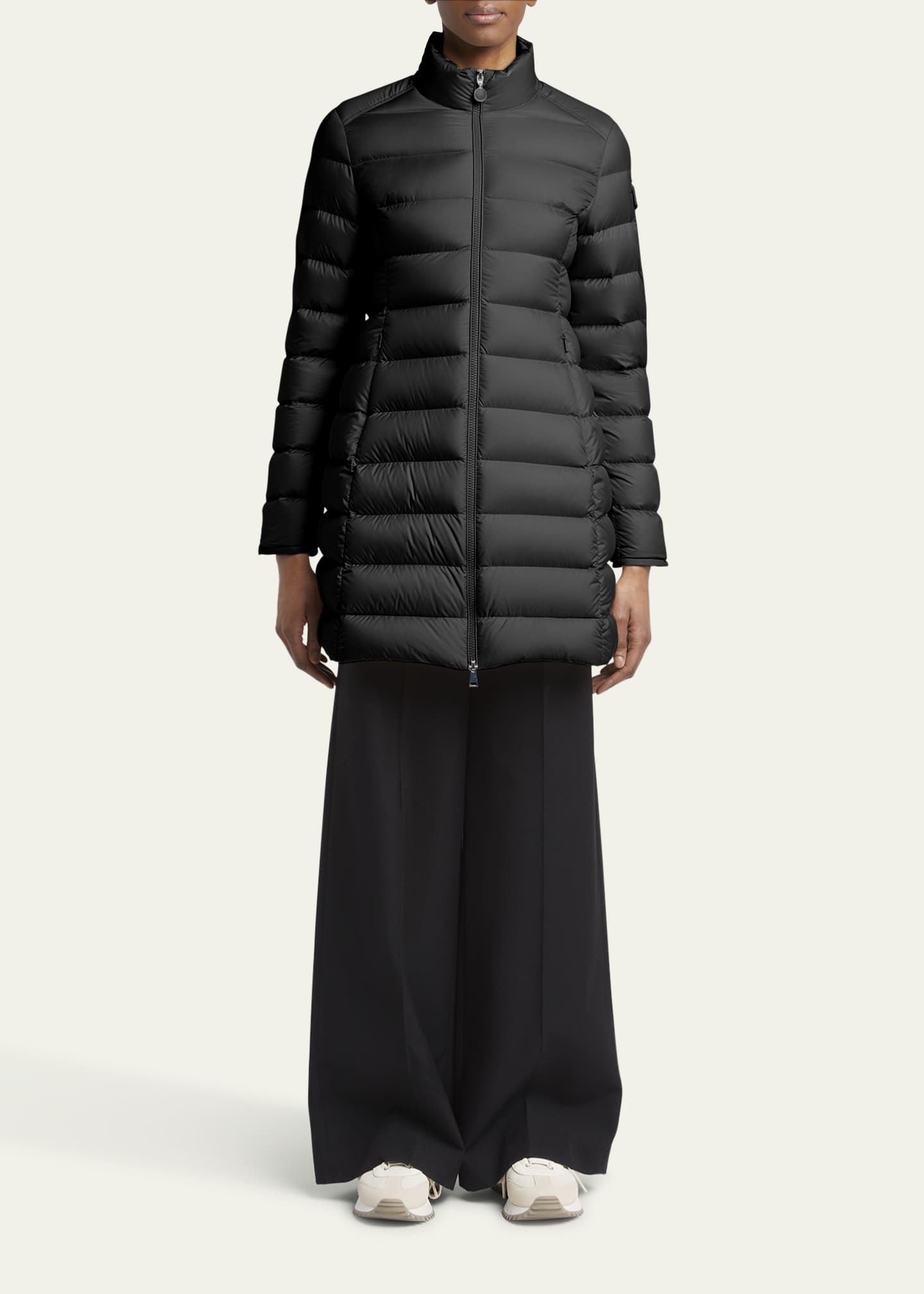 Moncler Igesse Long Down Puffer Coat - Bergdorf Goodman