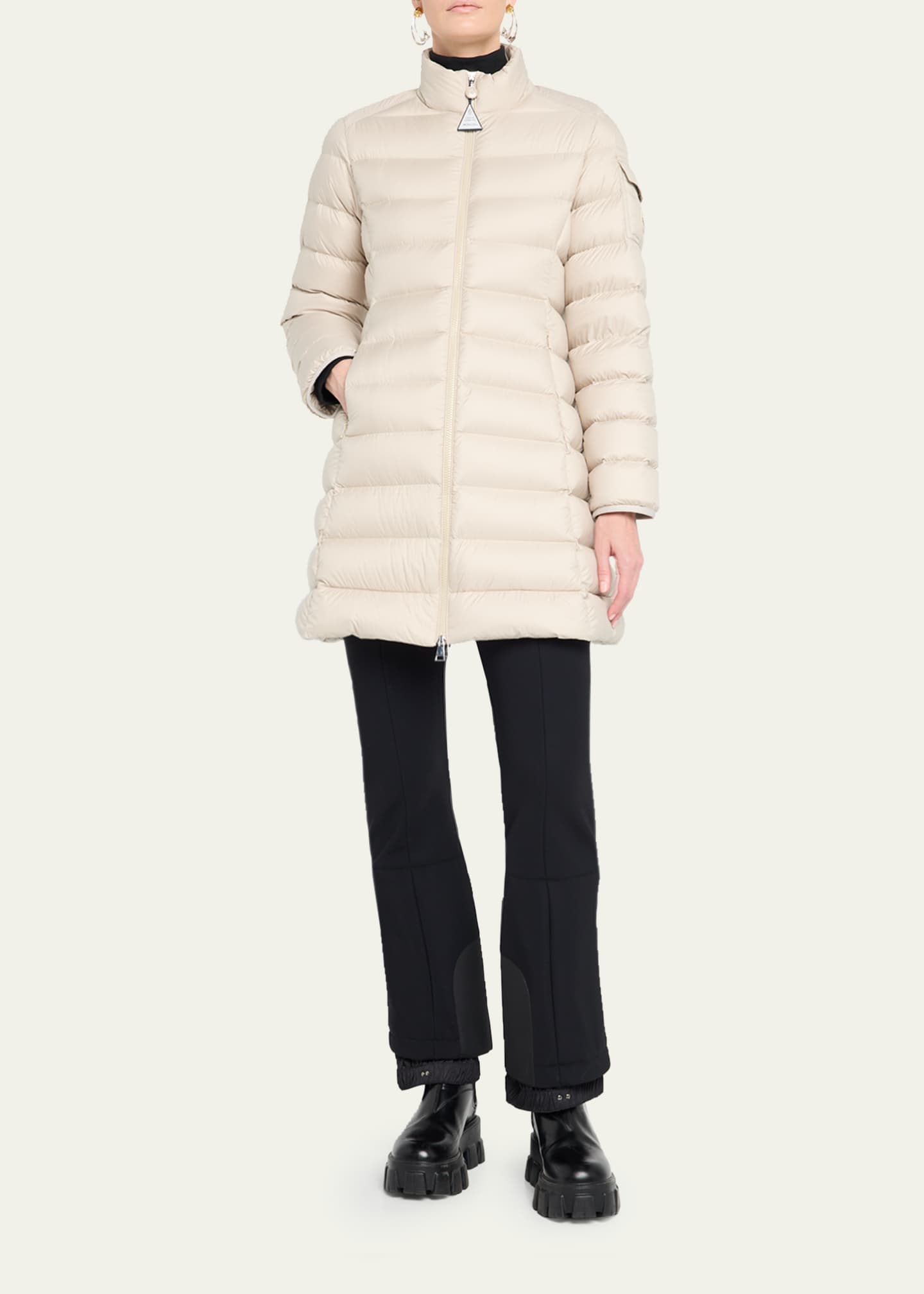 モンクレール Moncler Igesse Long Down Puffer Coat - Bergdorf Goodman