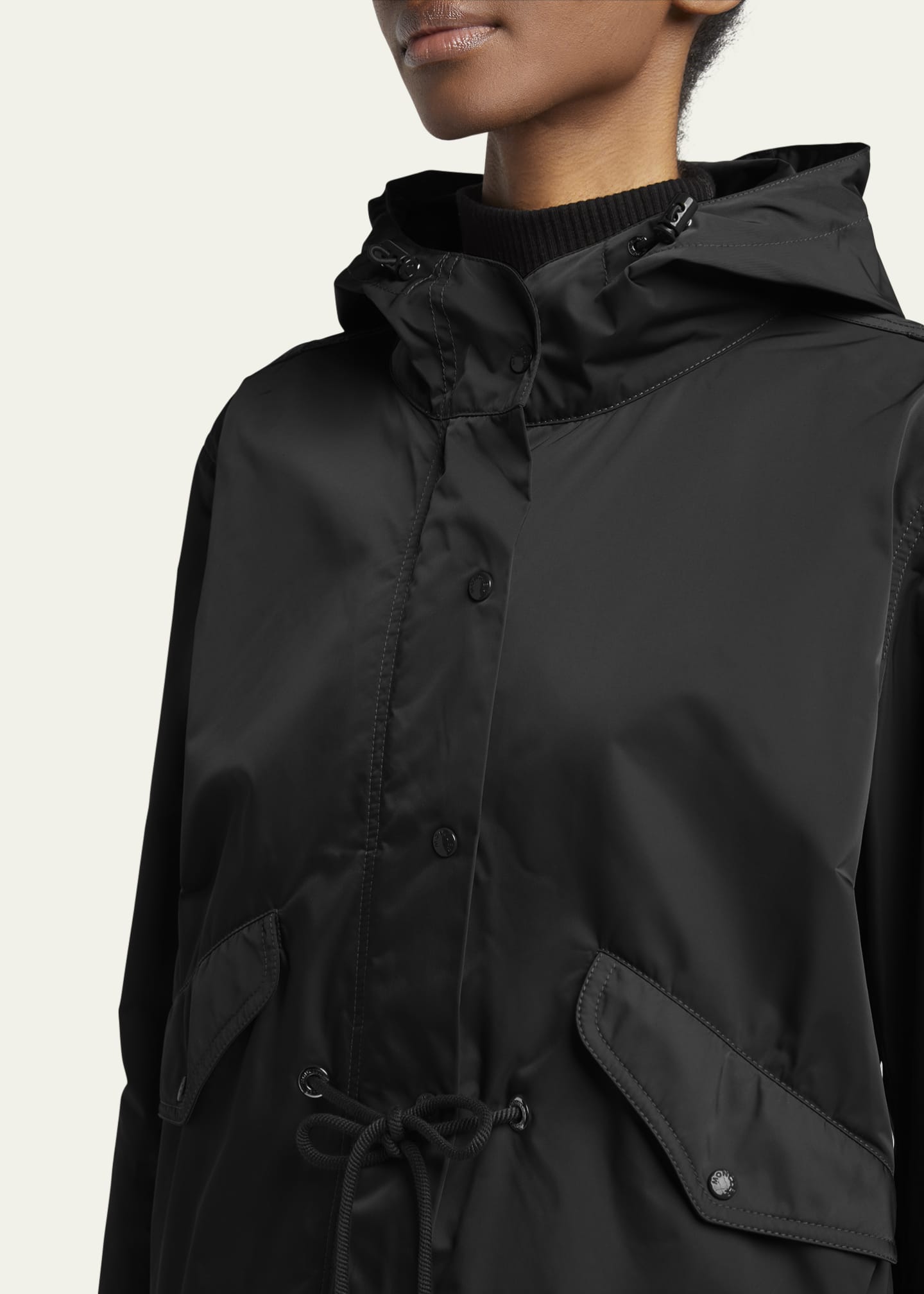 Moncler Noizay Short Parka Jacket Image 5 of 5