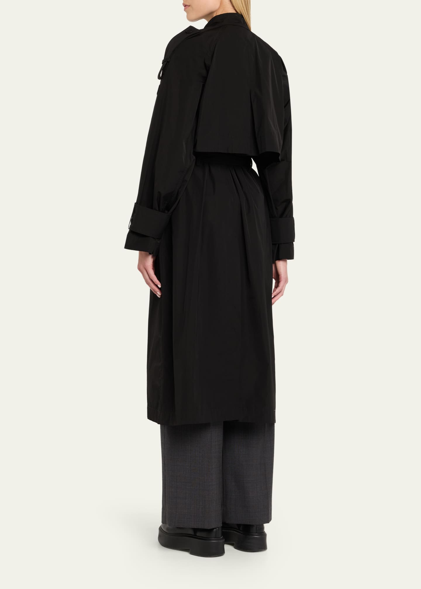 Moncler Trevoux Trench Coat Image 3 of 5