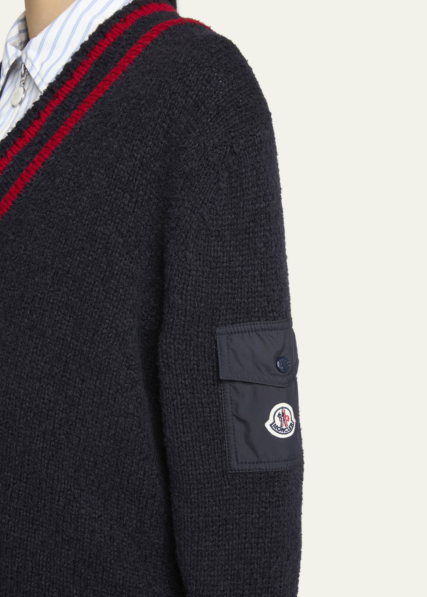 Moncler V-Neck Sweater Image 5 of 5