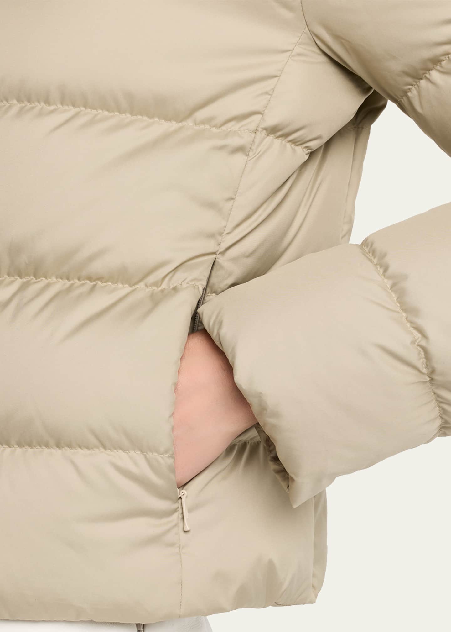 Mauvezin Black Down Jacket