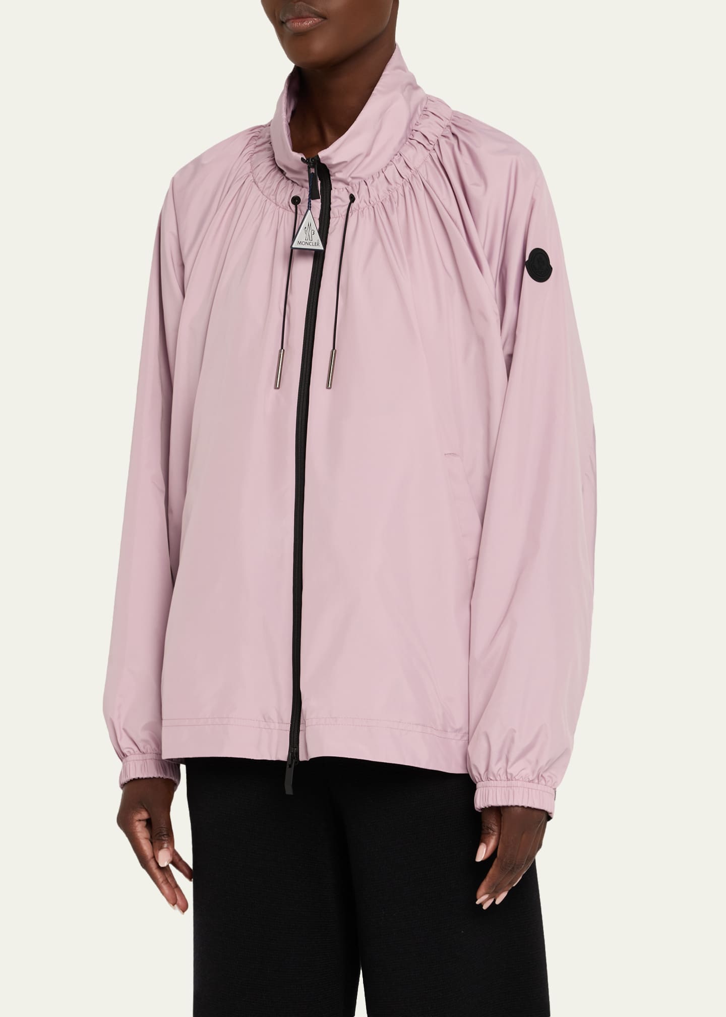 Moncler Valencay Drawstring Windbreaker Jacket - Bergdorf