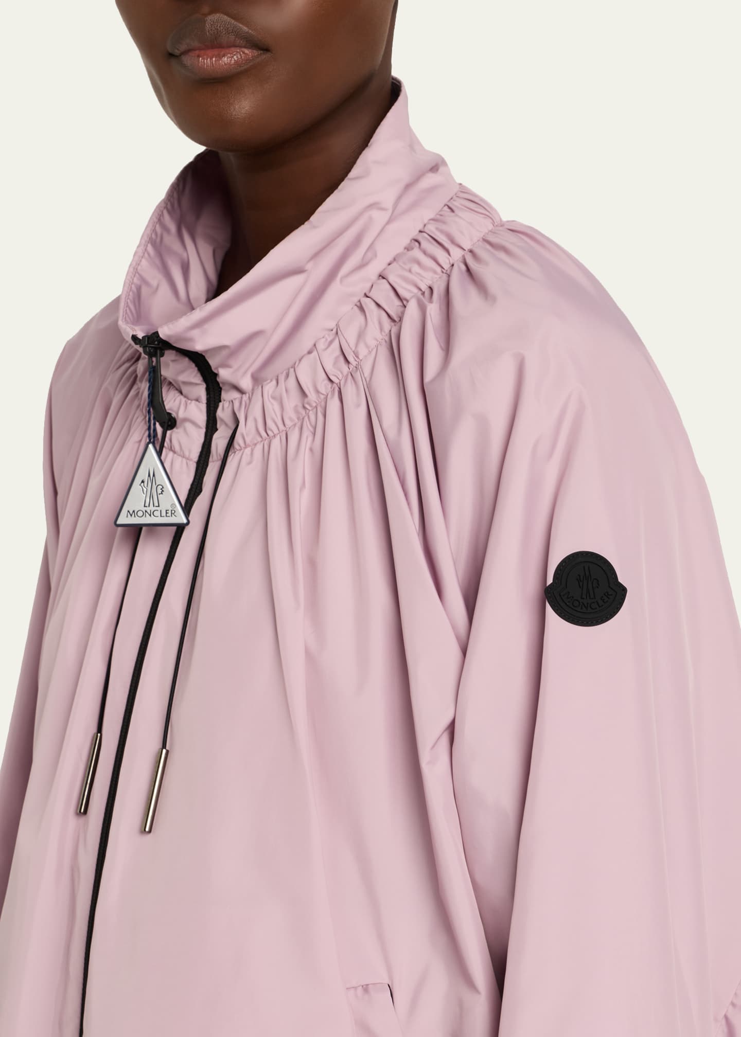 ♪直営店♪Moncler Valencay ウィンドブレーカー Moncler Valencay Drawstring Windbreaker Jacket - Bergdorf