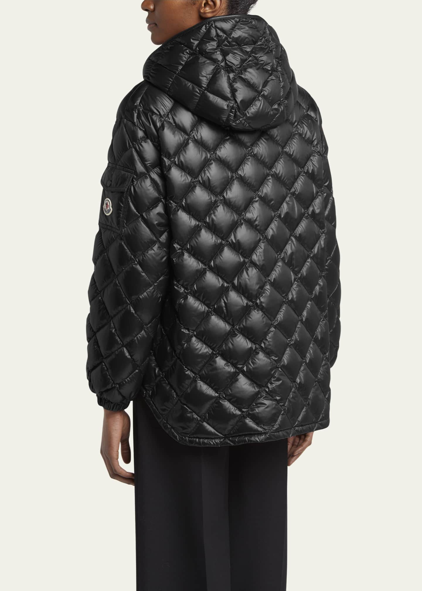 Moncler Short Padded Down Jacket Image 3 of 5