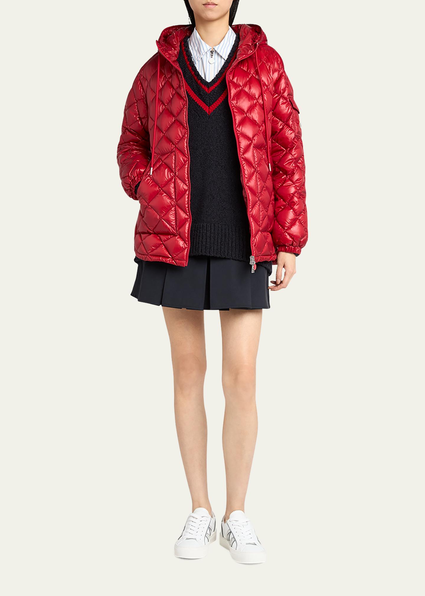 Moncler Short Padded Down Jacket - Bergdorf Goodman