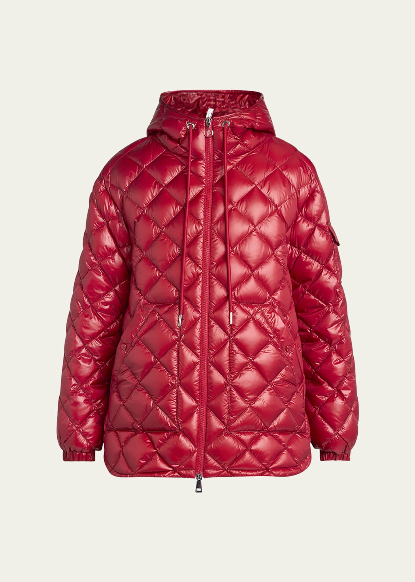 Moncler Short Padded Down Jacket - Bergdorf Goodman