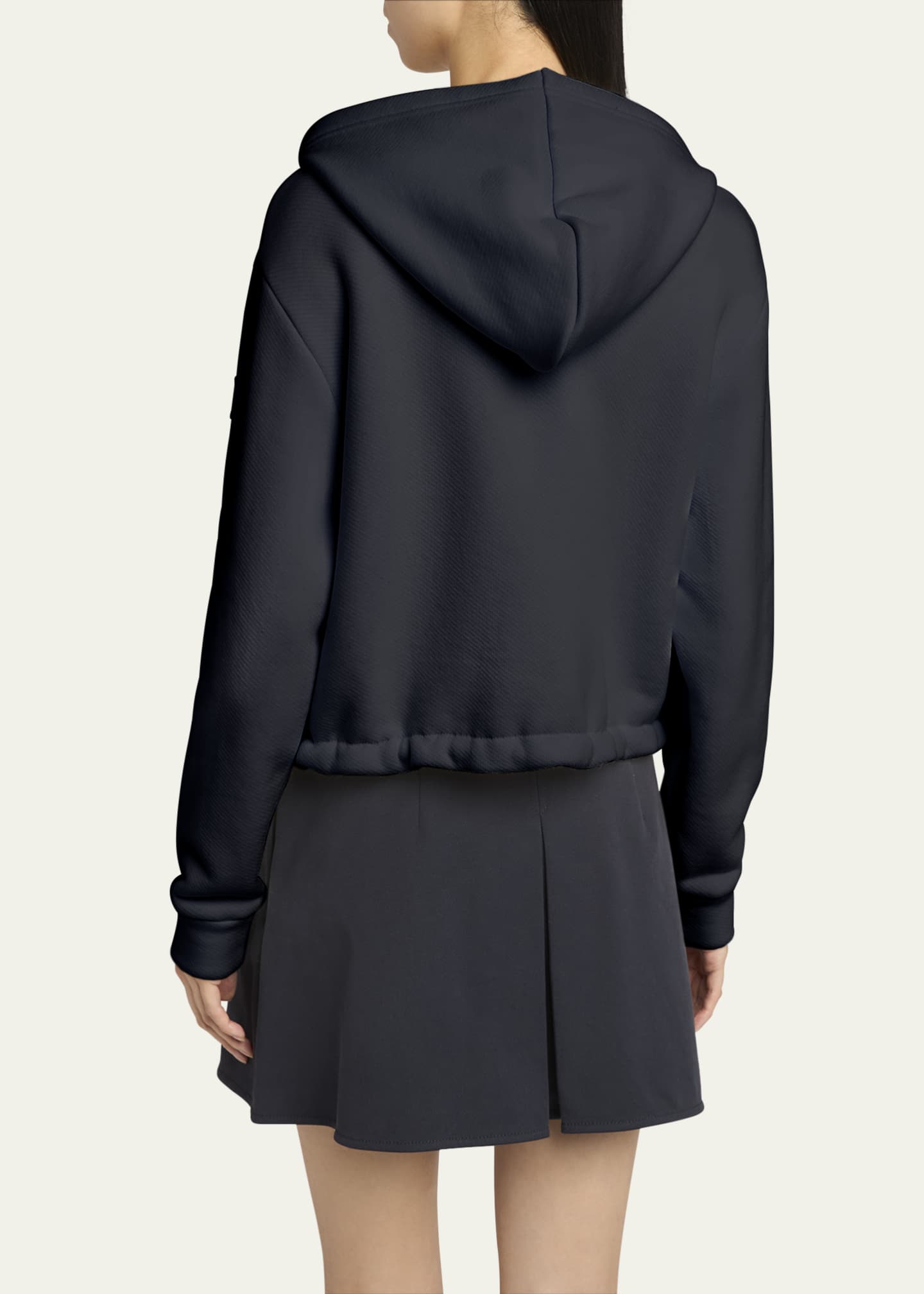 【関税＆送料込み】Moncler Plush Hooded Cardigan Moncler Hooded Zip-Up Cardigan - Bergdorf Goodman