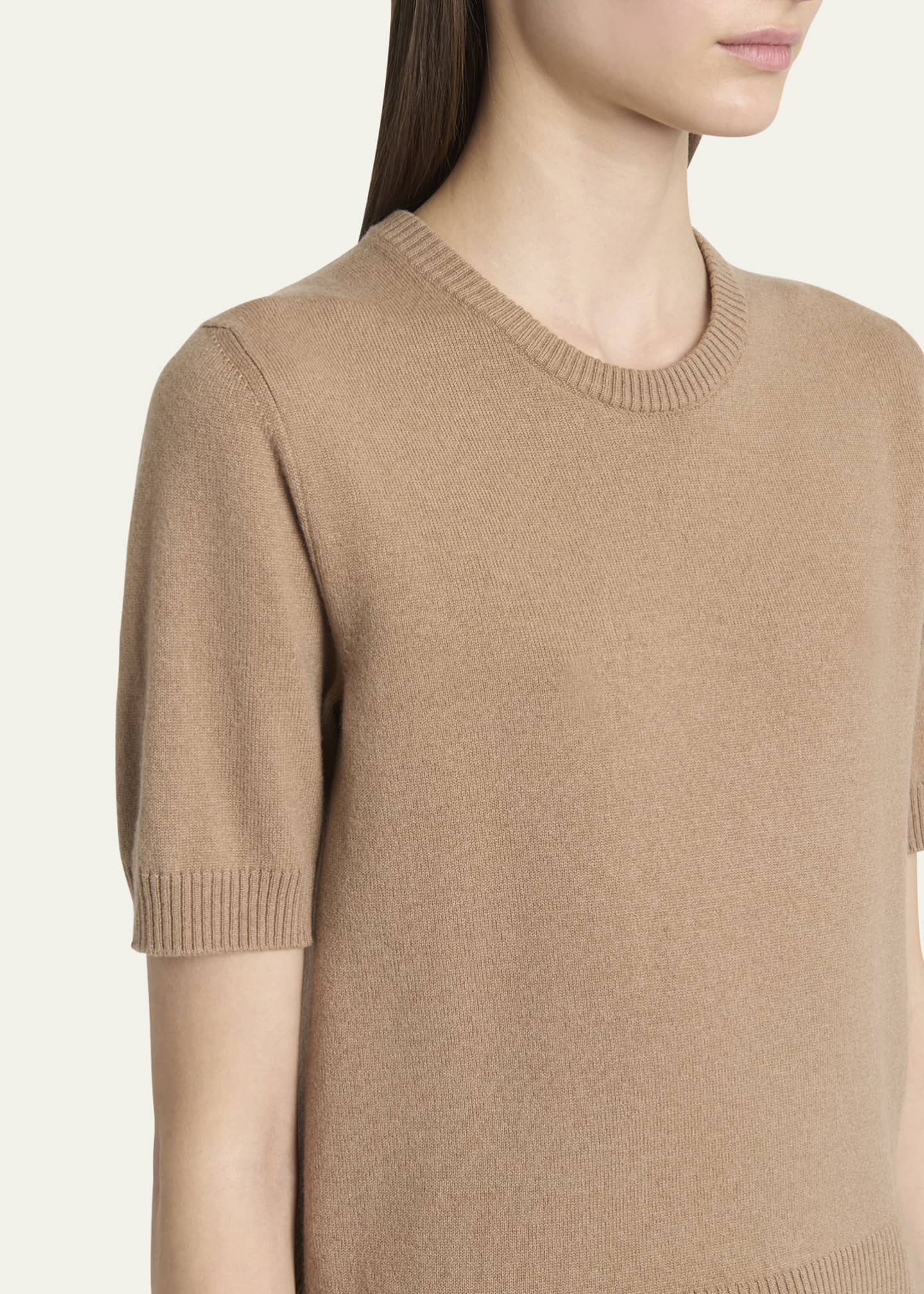 Dolce & Gabbana Black Cashmere Crew Neck Sweatshirt Sweater main image 1