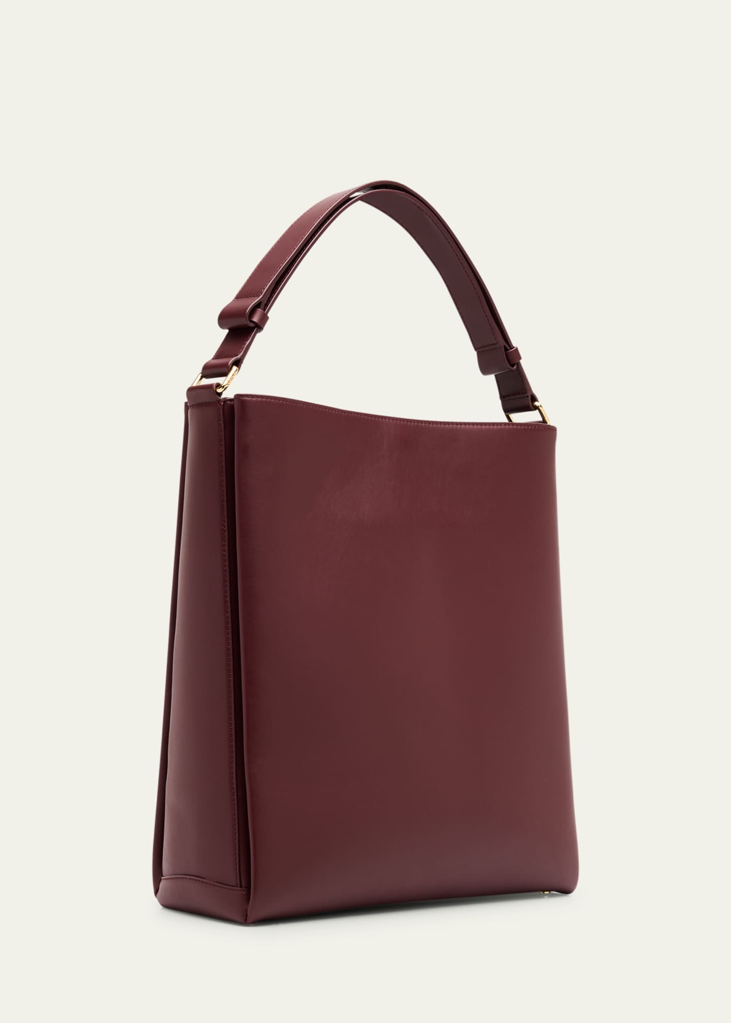 Folded Tote Bag in Vitello Leather