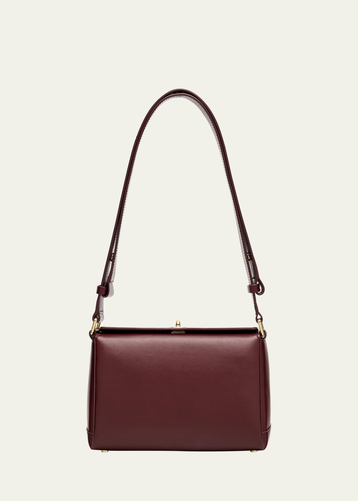 Plan C Small Folded Shoulder Bag in Vitello Leather - Bergdorf Goodman