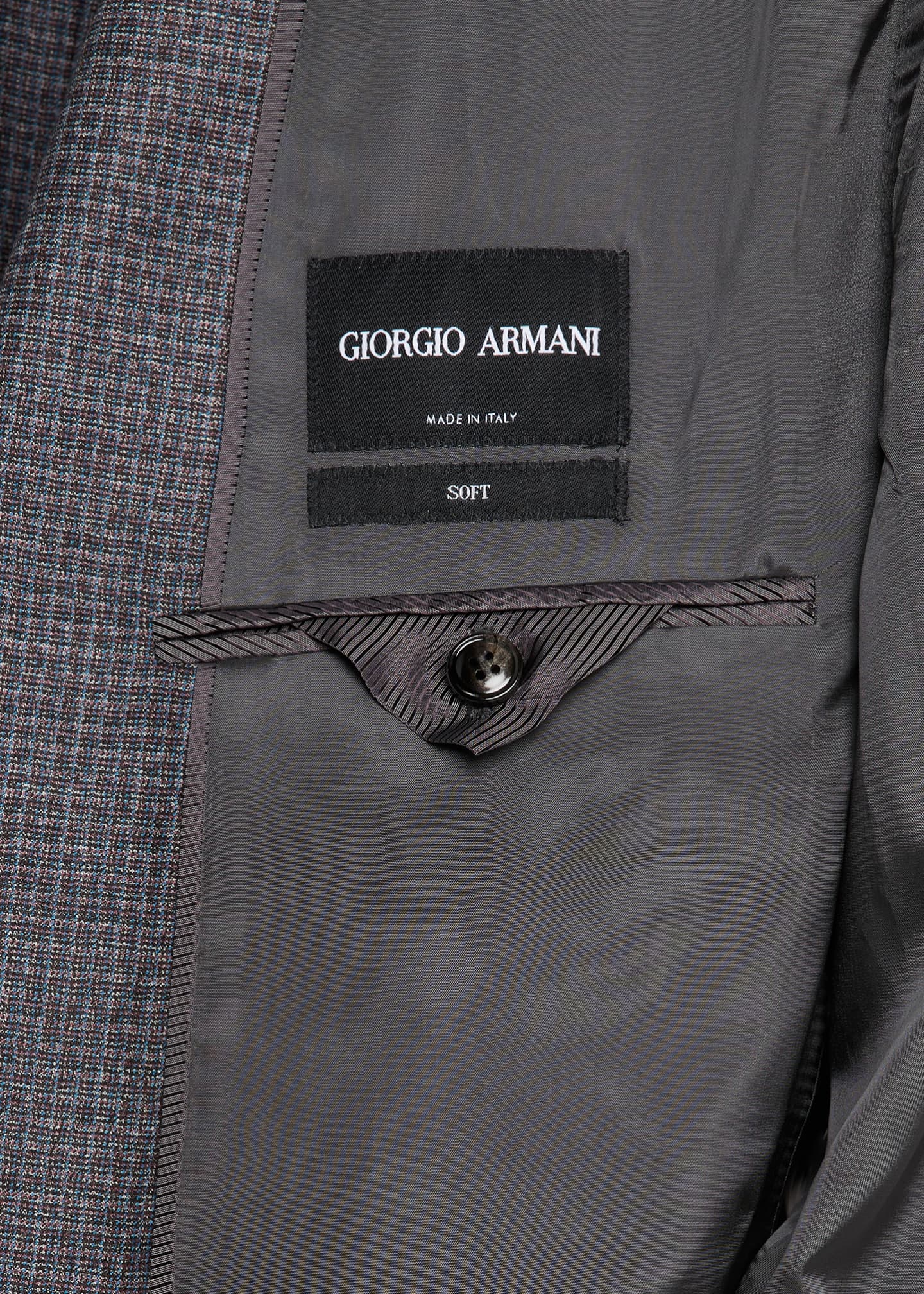 Giorgio Armani Men's Check-Textured G Line Sport Coat - Bergdorf