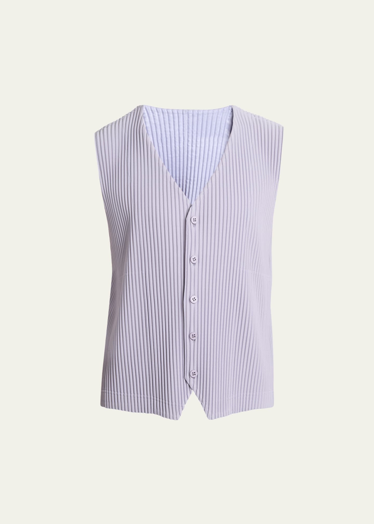 Homme Plisse Issey Miyake Men's Tailored Pleats Vest Image 1 of 5