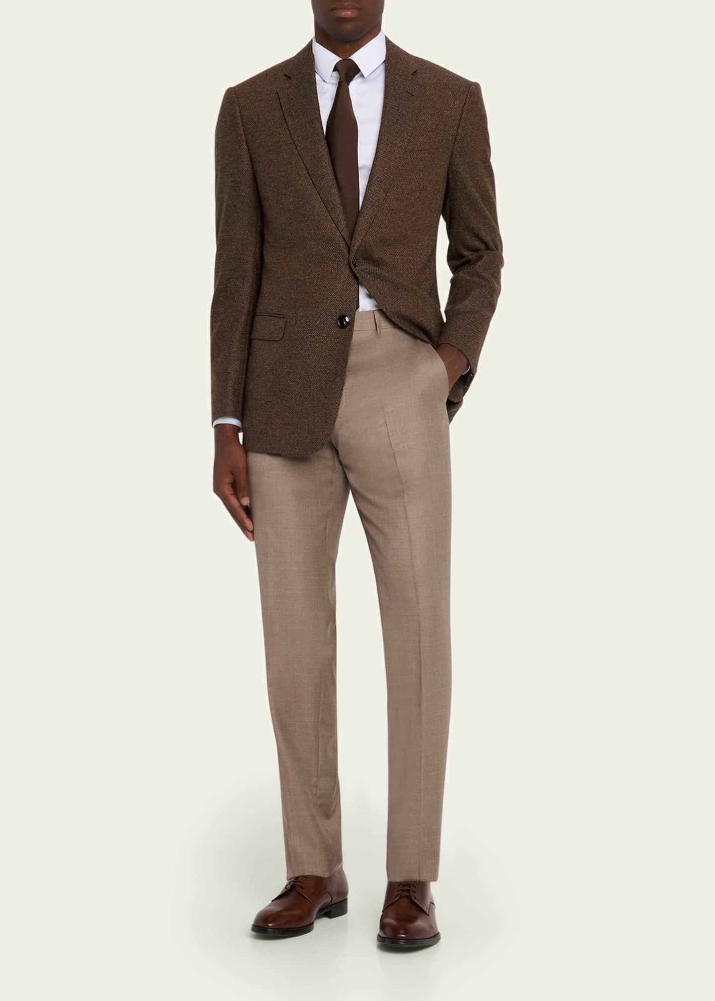 Giorgio Armani Men's Textured Wool and Cashmere G Line Sport Coat