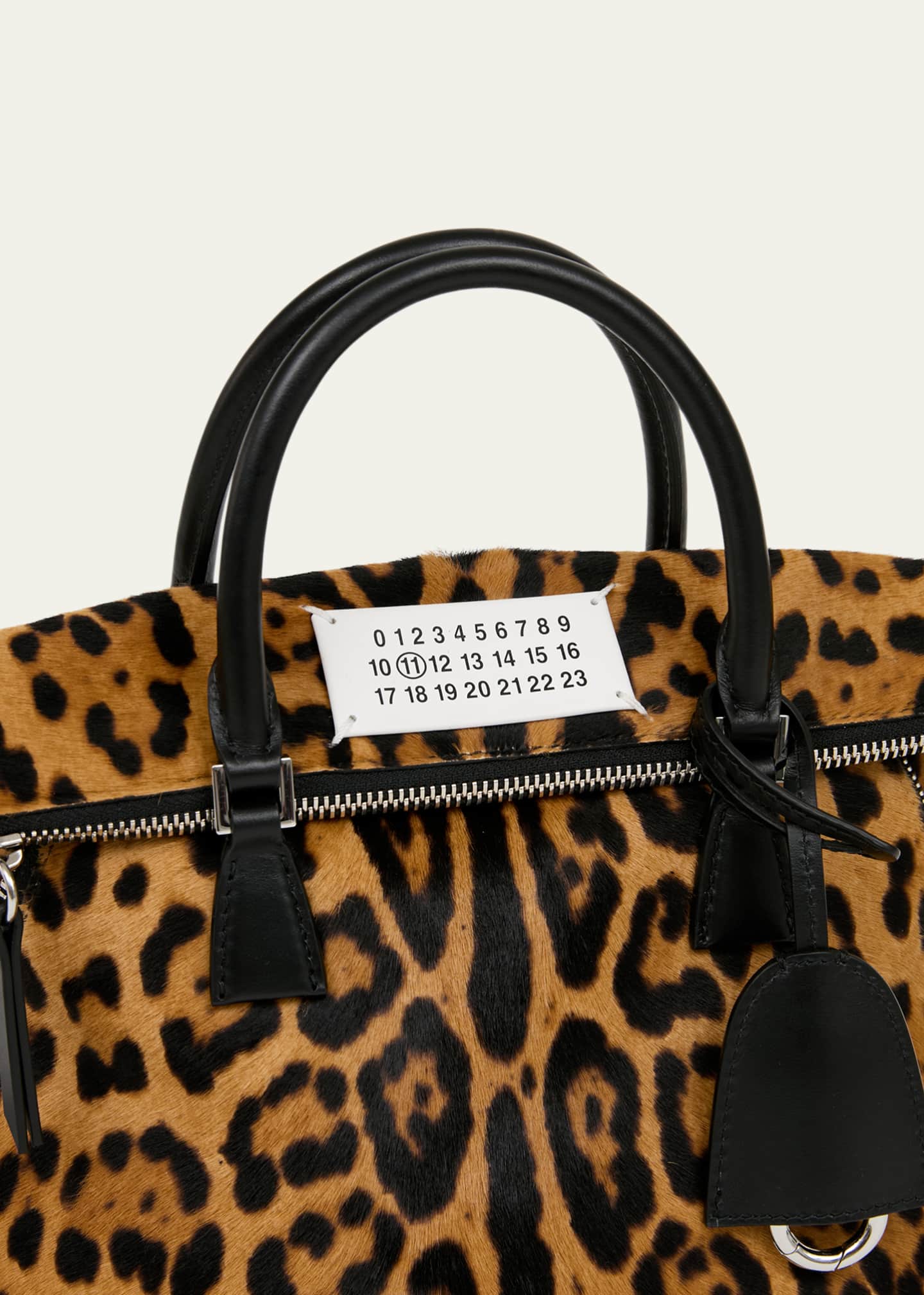 Maison Margiela 5AC Loved To Death Calf Hair Top-Handle Bag Image 3 of 3
