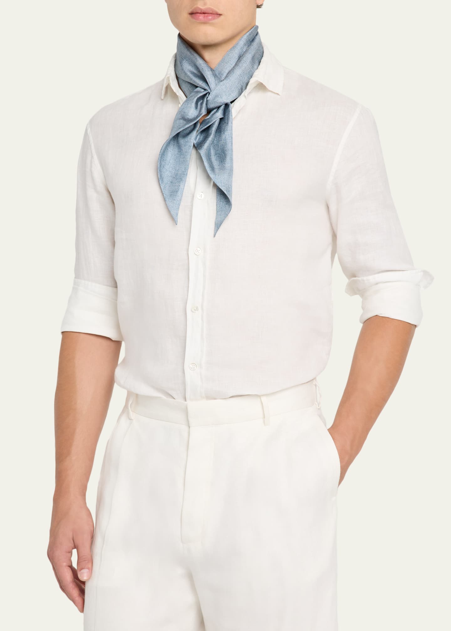 スカーフ EMPORIO ARMANI Woman Neck scarf Beige EW003162AF20041 F1001 Stole with vertical pattern and Since 1981 jacquard logo