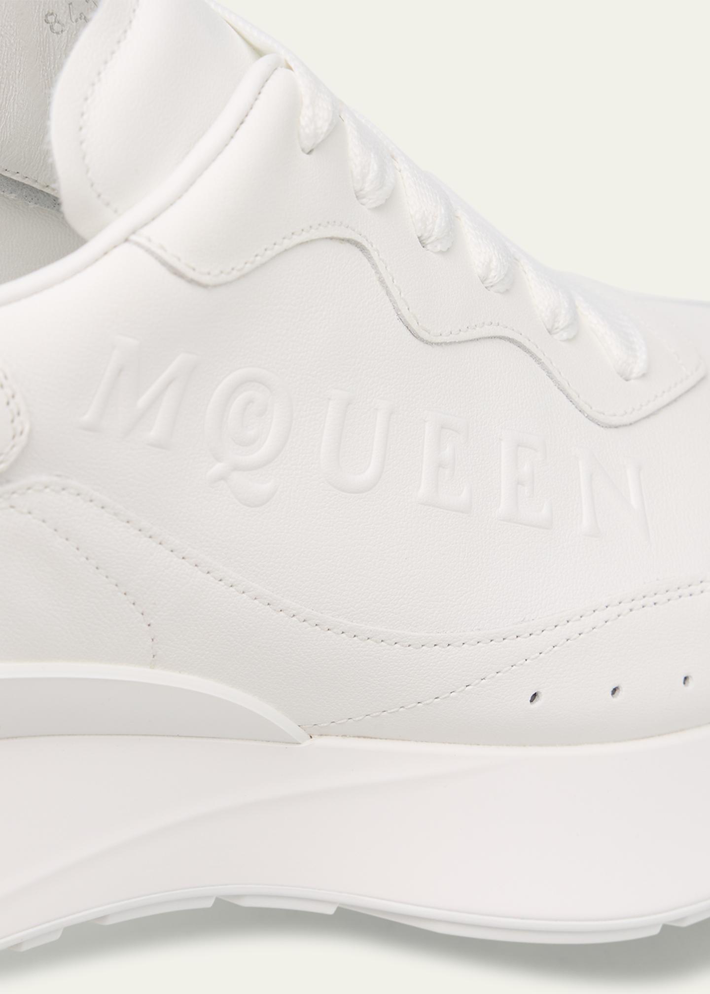 McQueen Men's Sprint Leather Runner Sneakers - Bergdorf Goodman