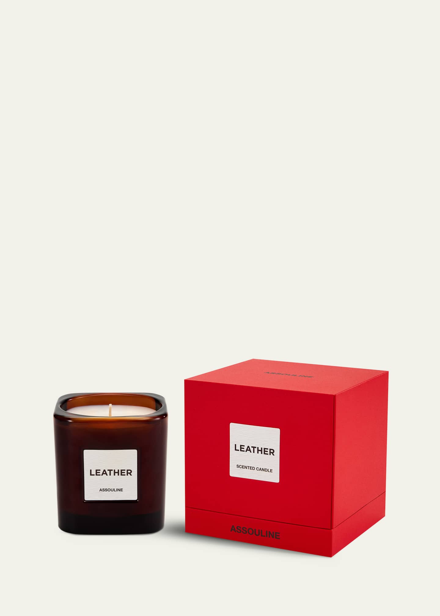Assouline Leather Candle, 8 oz. Image 2 of 3