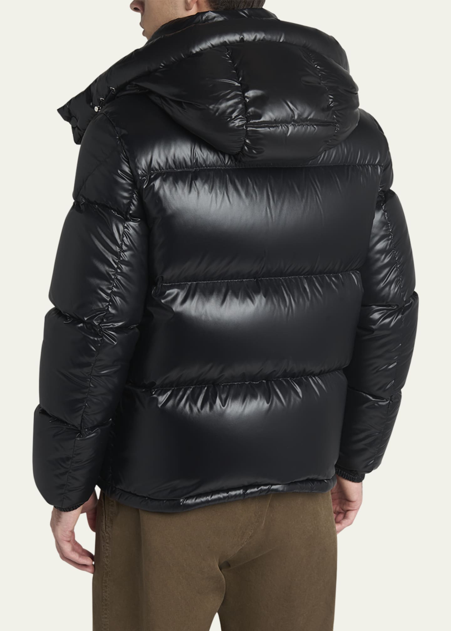 MONCLER モンクレール モンベリアルMONTBELIARD ダウン 黒 Black Montbeliard Hooded Short Down Jacket - Short Down Jackets