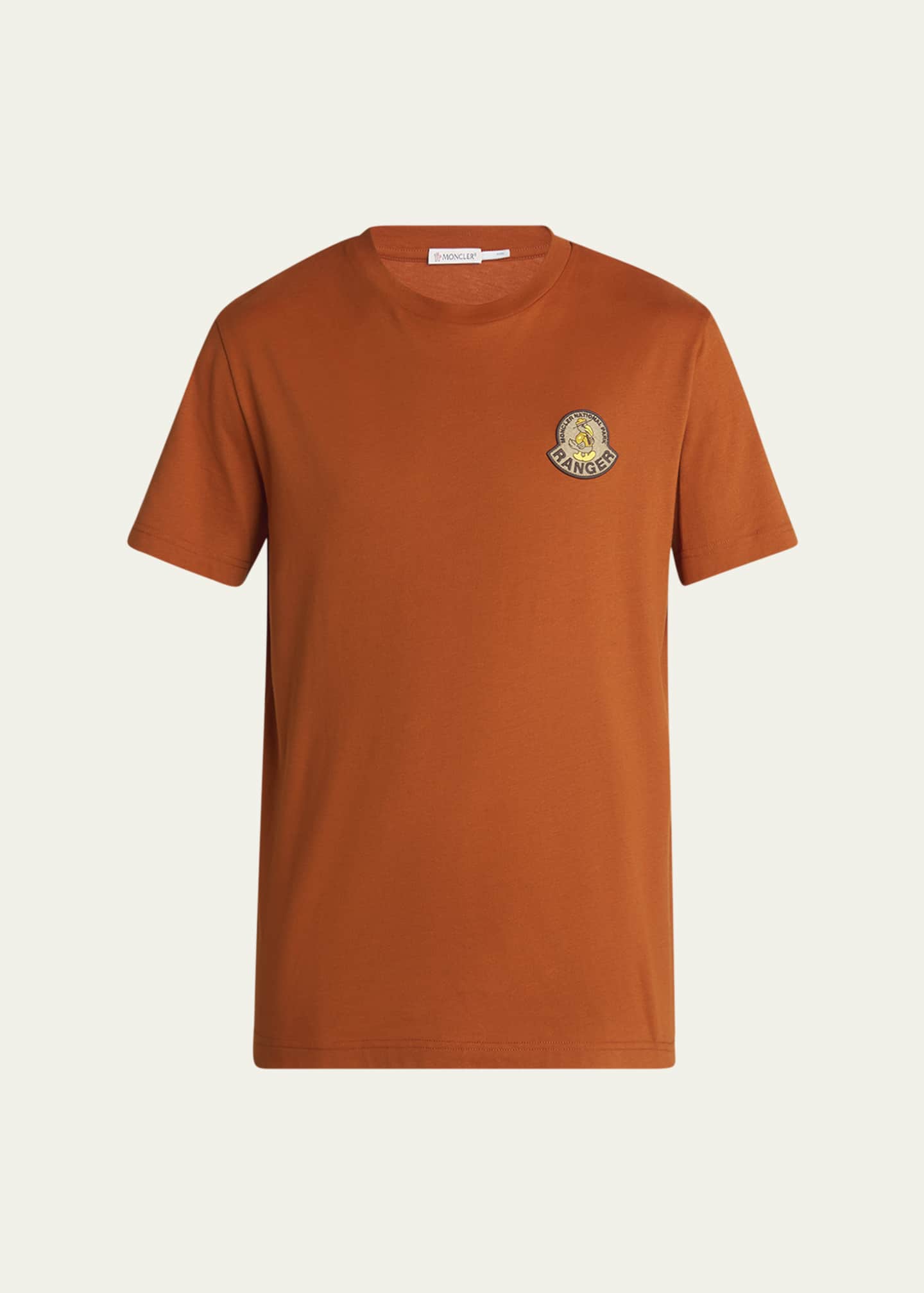 Moncler Men's National Park Ranger Patch Crewneck T-Shirt