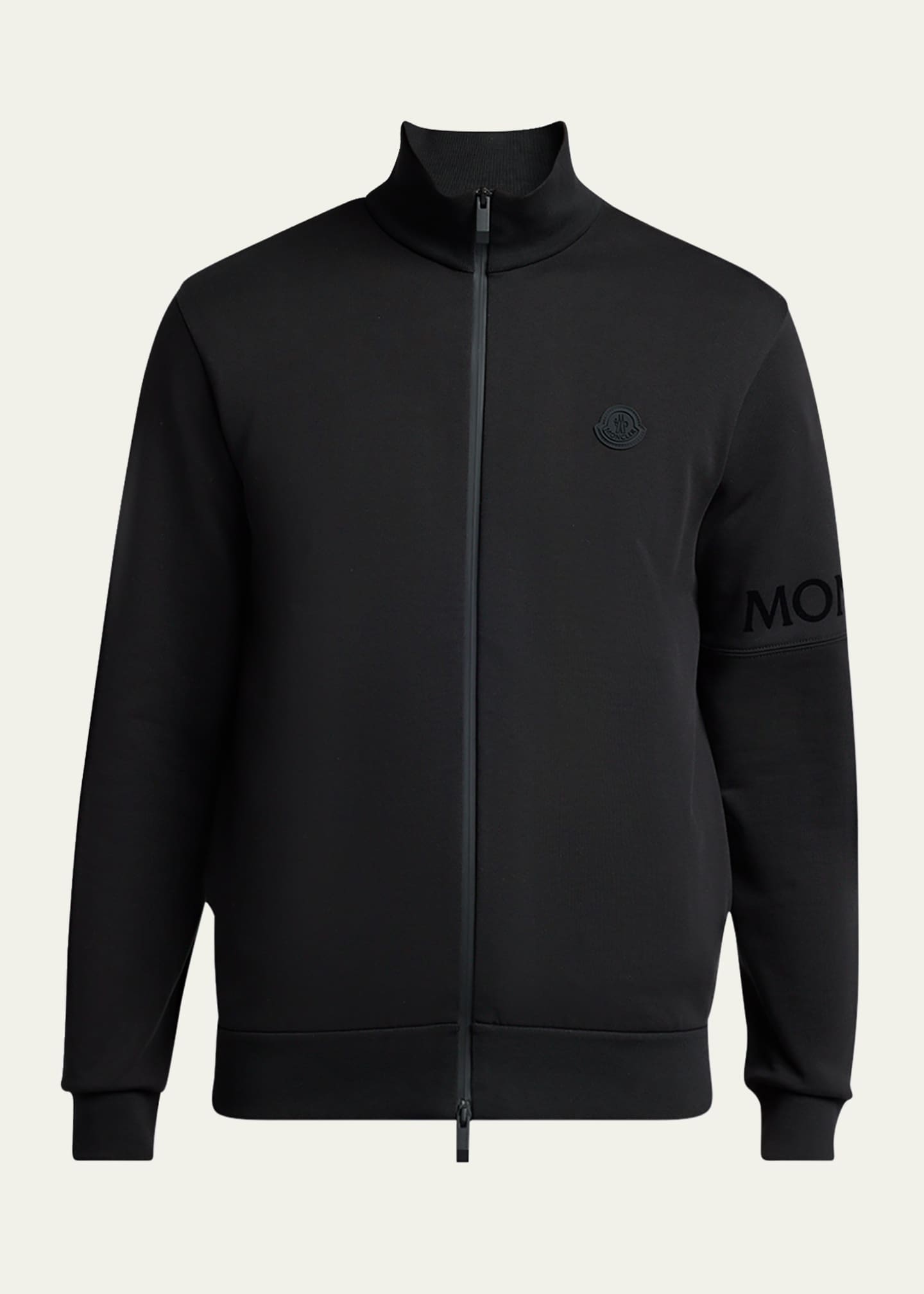 モンクレール Moncler Men's COURCILLON TRICOLORE ZIP HOODED DOWN JACKET SZ 3