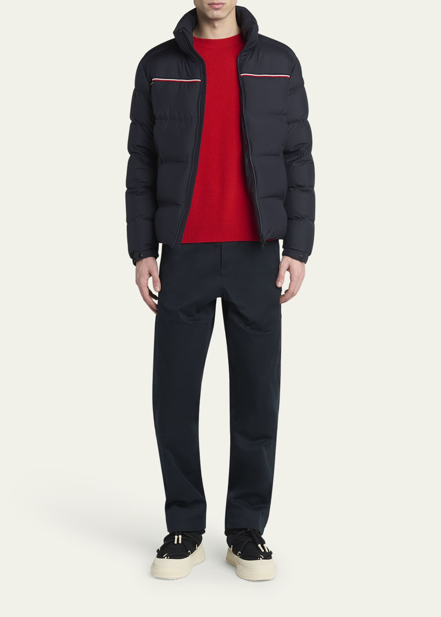 MONCLER　セール DORFMAN Moncler Men's Vezere Short Down Jacket - Bergdorf Goodman