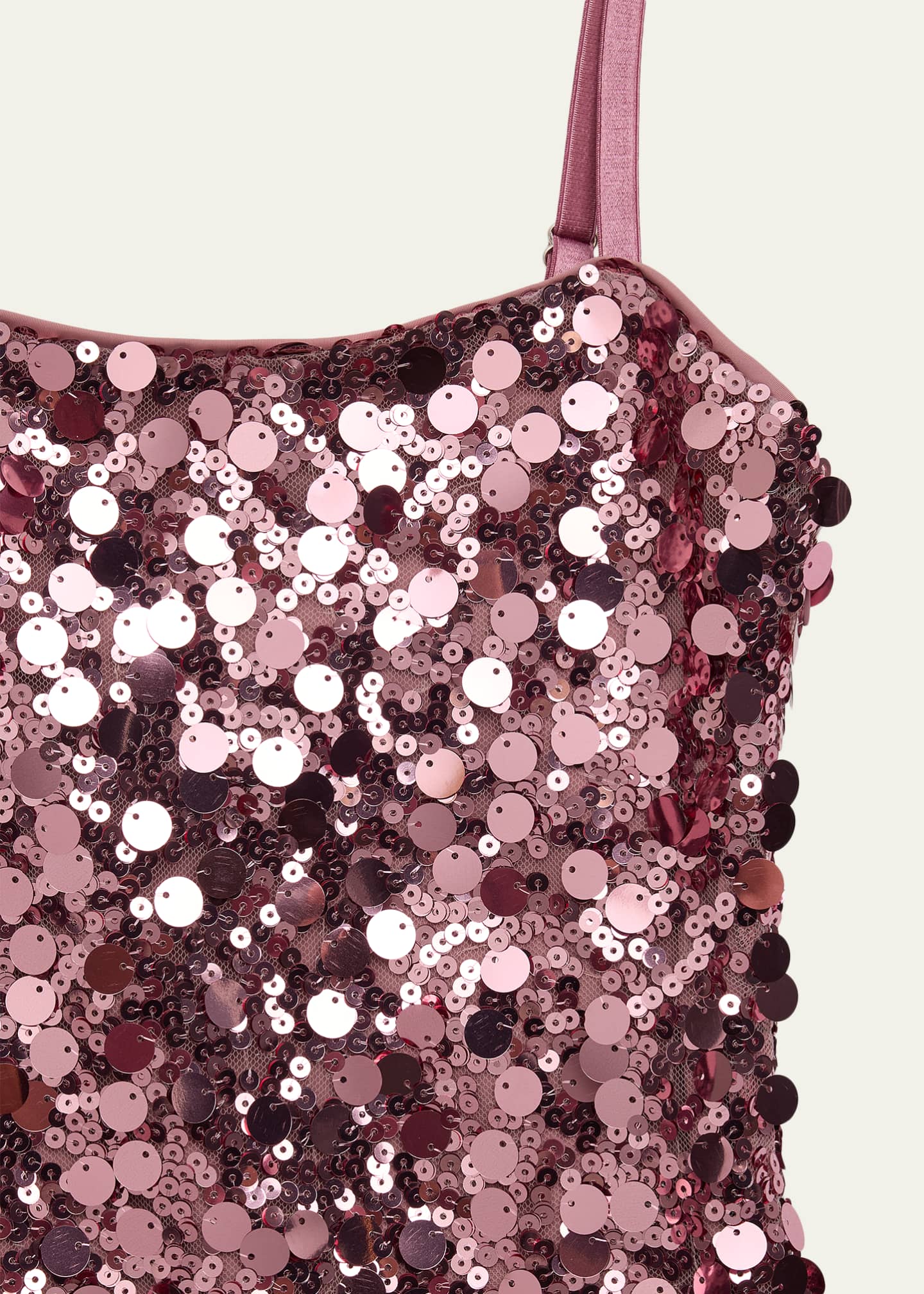 strapless open back dress Asta Sequin Shift Dress