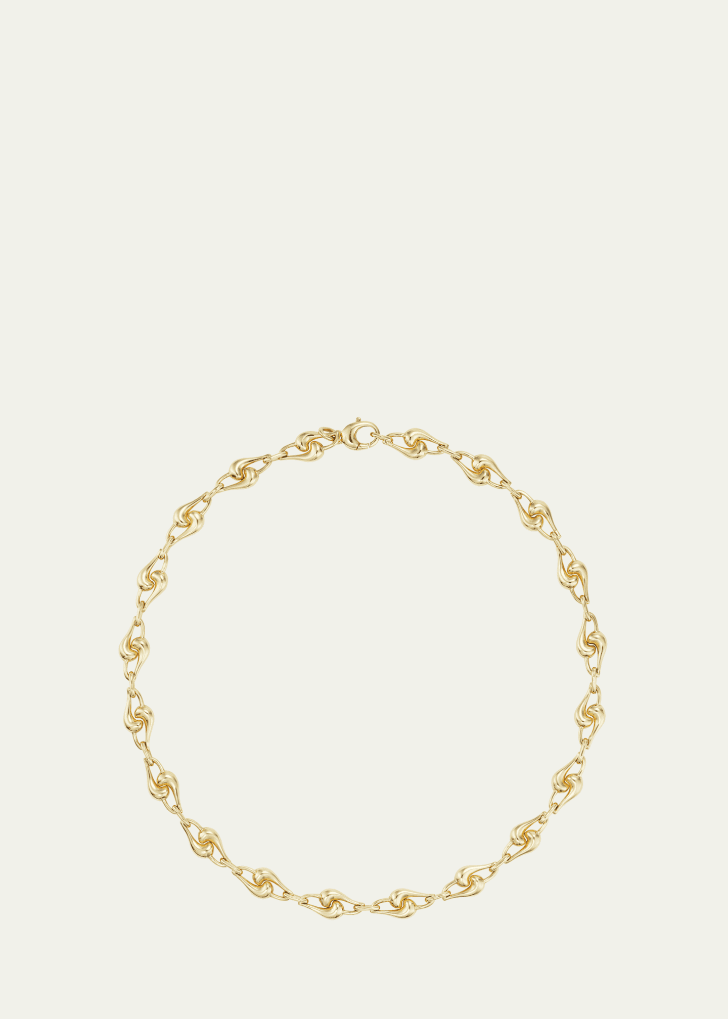 Brent Neale 18K Medium Knot Link Necklace, 18"L