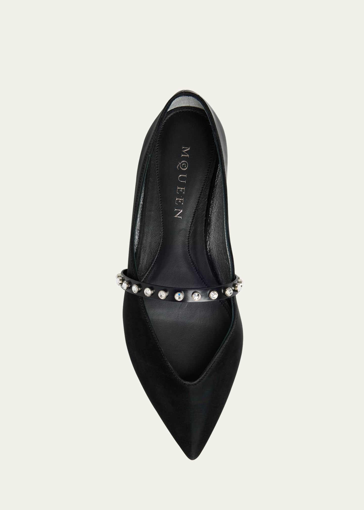 McQueen Embellished Ballet Flats Image 4 of 4