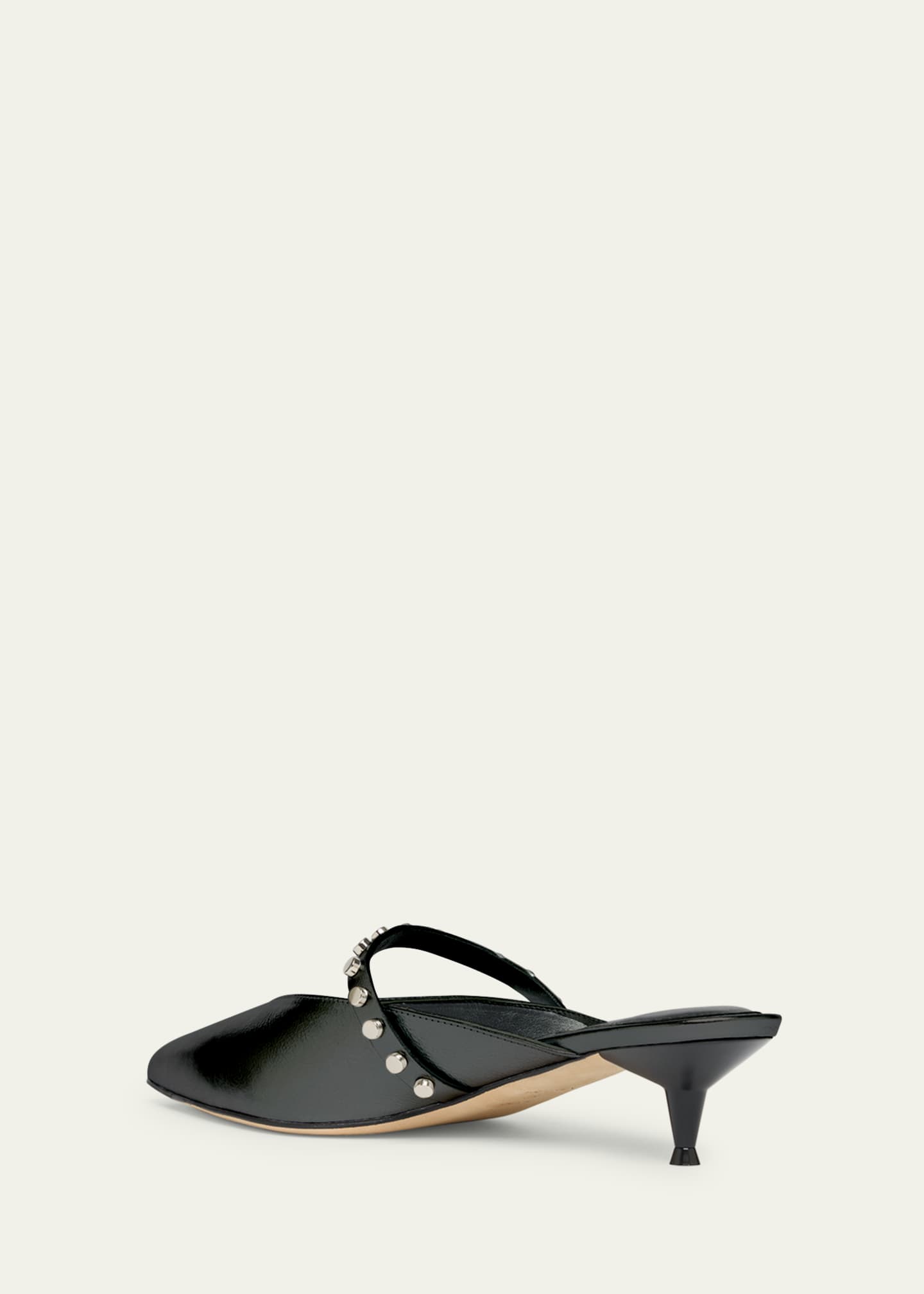 McQueen Studded Strap Mules Image 4 of 6