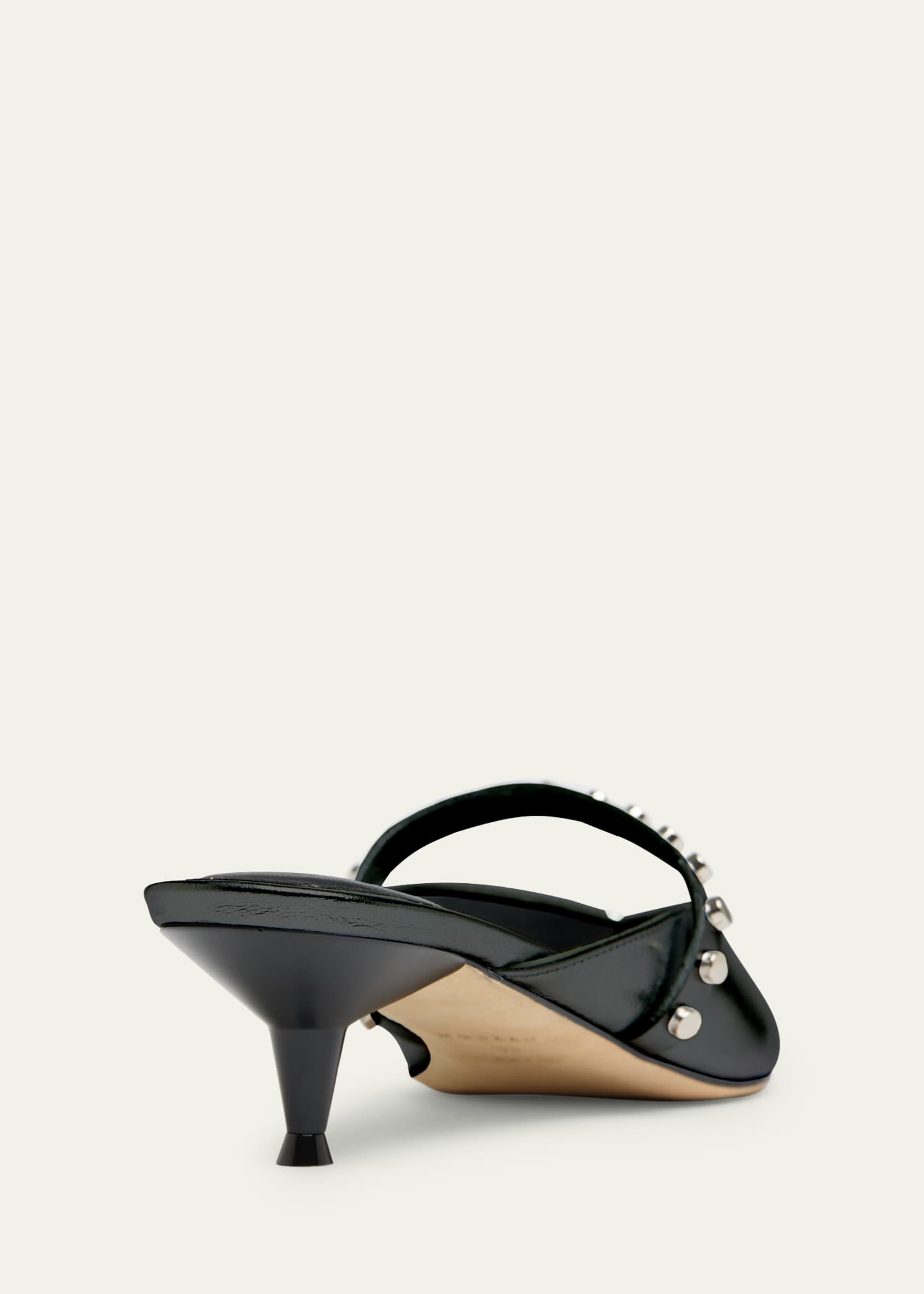 McQueen Studded Strap Mules Image 5 of 6