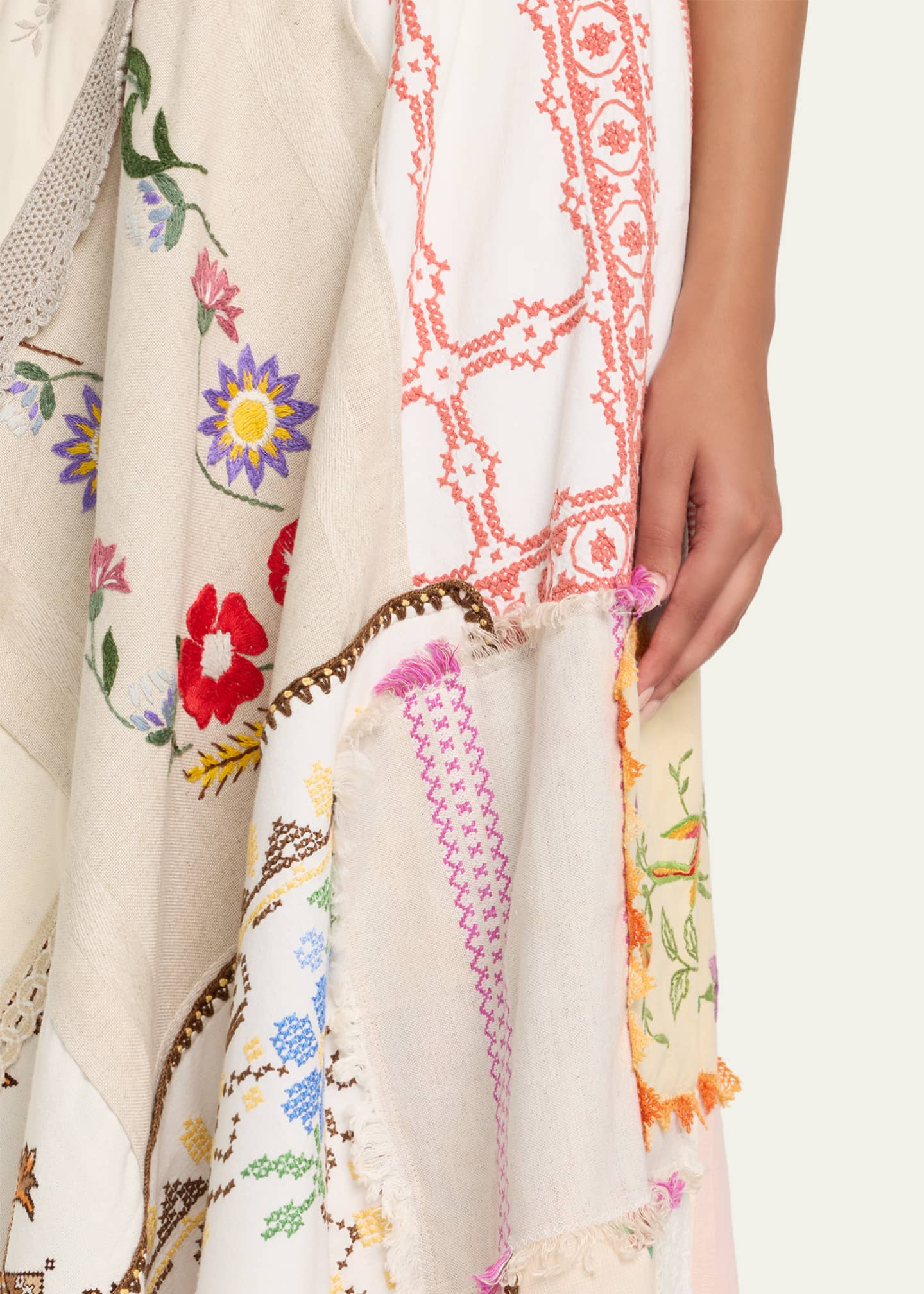 Rianna + Nina Ooak Kendima Patchwork Maxi Skirt Image 5 of 5