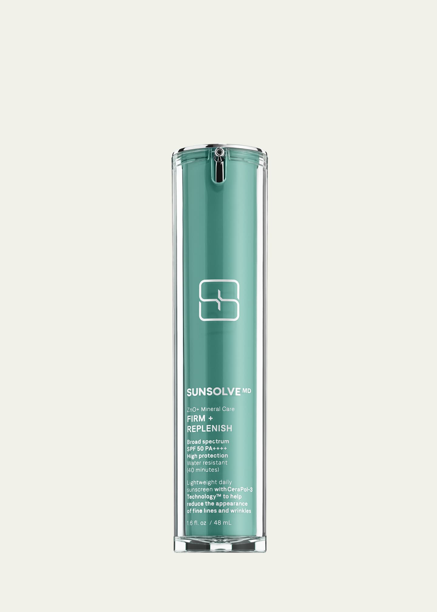 TheSolveMD SunsolveMD ZnO+ Mineral Care Firm and Replenish, 1.6 oz. Image 1 of 2