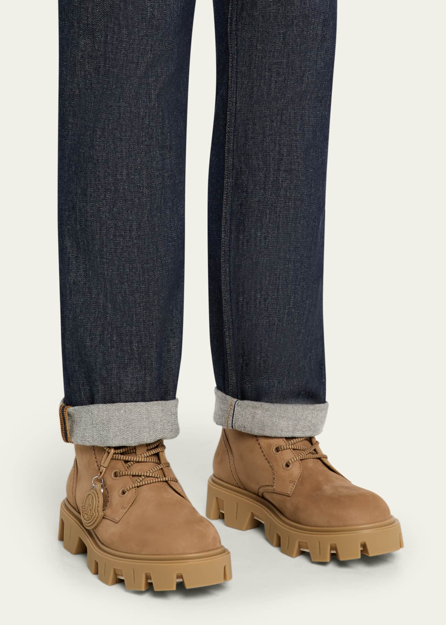 Moncler Men's Peak City Lace Up Boots - Bergdorf Goodman