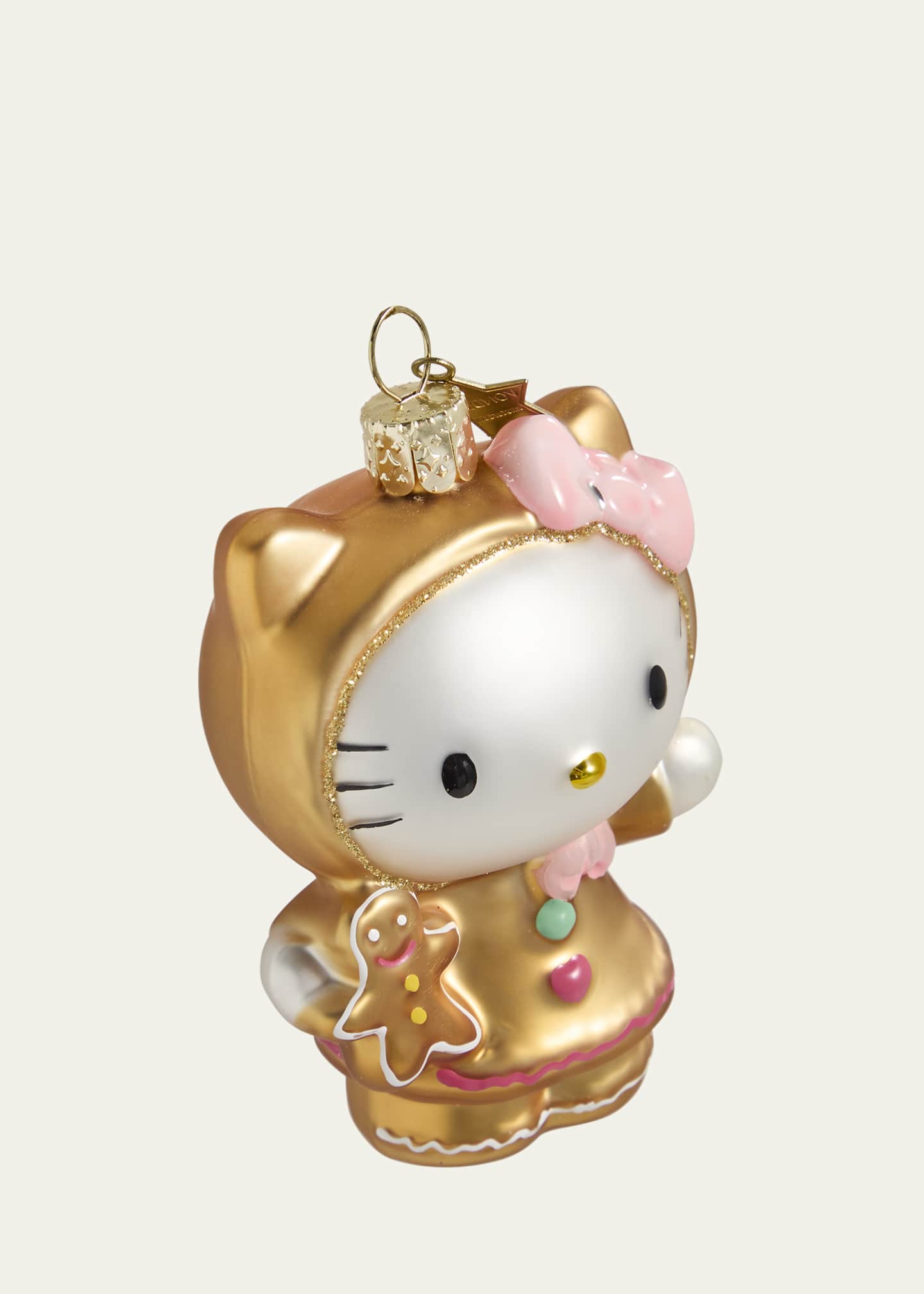Vondels Hello Kitty Gingerbread Christmas Ornament