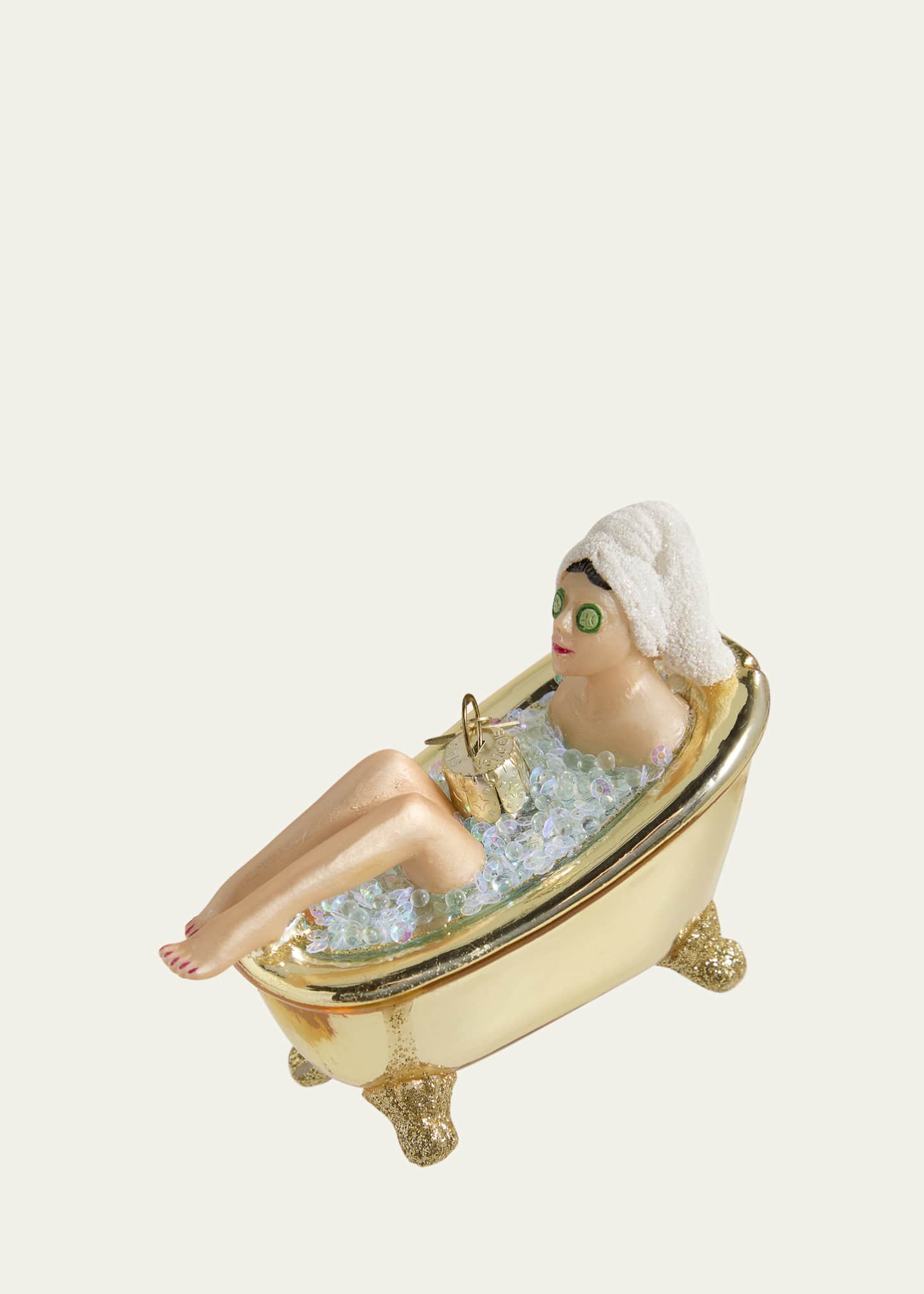 VONDELS オーナメント woman in gold bath アスティエ Vondels Woman in Gold Bath Christmas Ornament - Bergdorf Goodman
