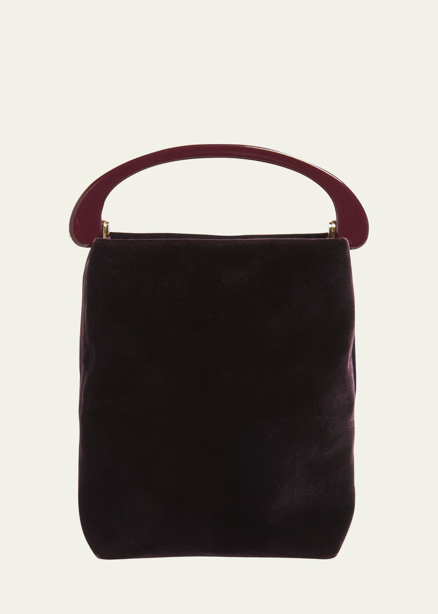 Dries Van Noten Velvety Viscose Mini Crossbody Bag Image 1 of 4