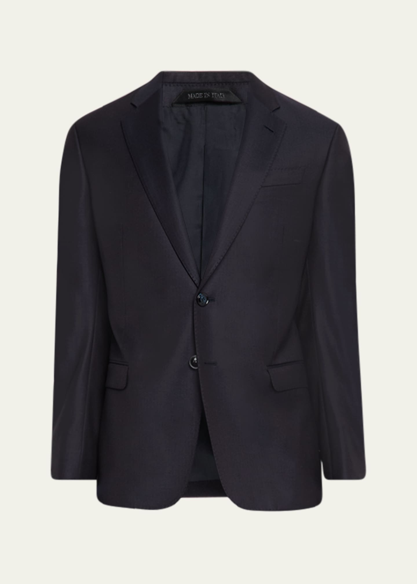 Giorgio Armani Men's Wool and Cashmere Soft Two-Piece Suit Image 1 of 8