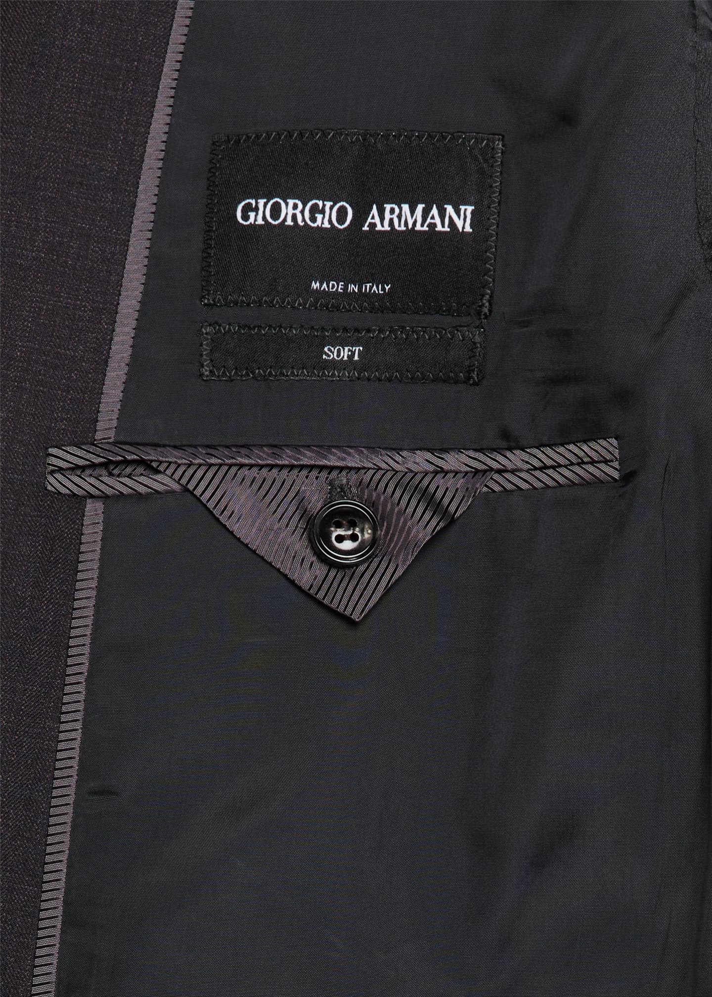Giorgio Armani Men's Soft Wool Two-Piece Suit Image 7 of 8
