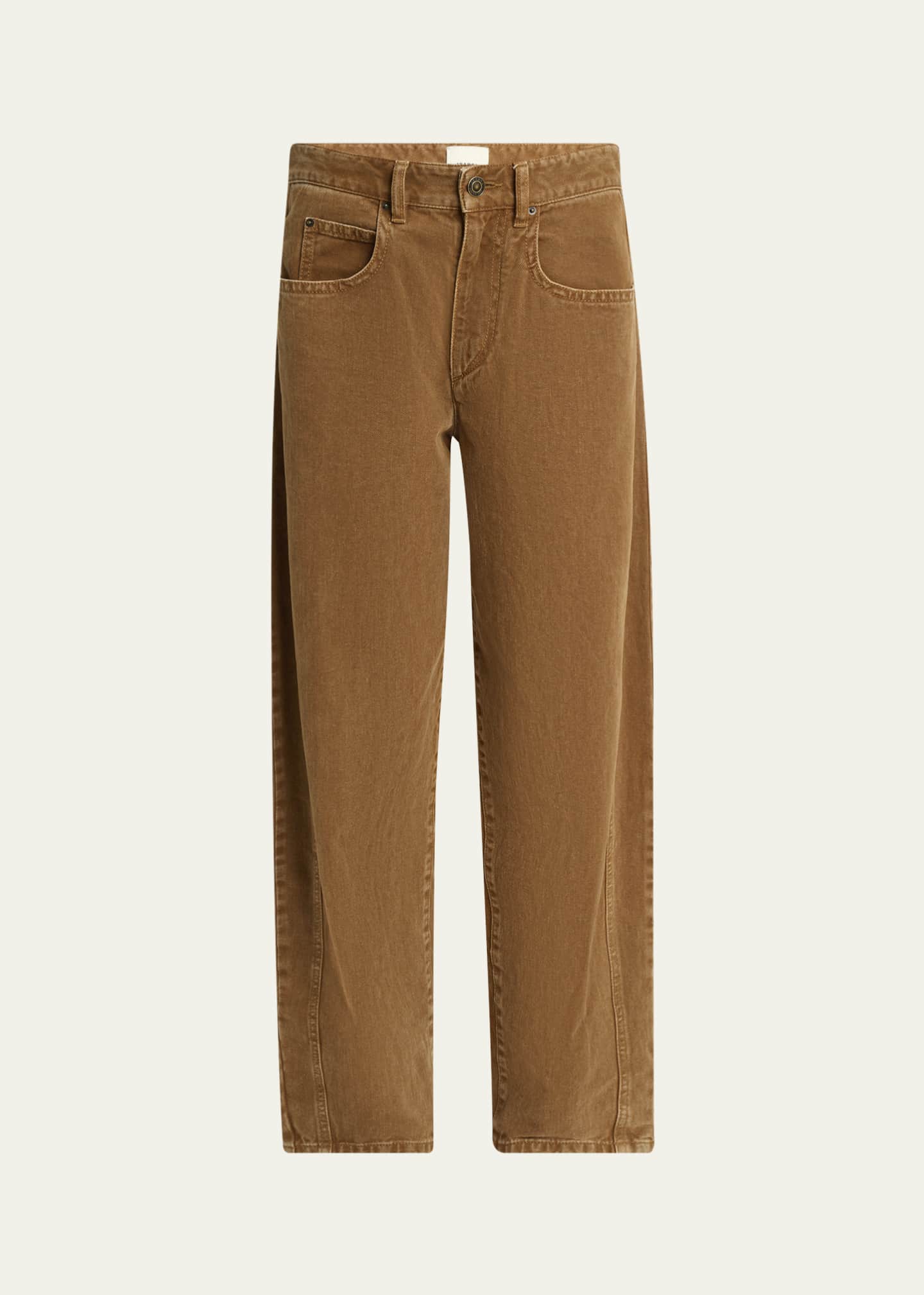 【関税&送料込】Isabel Marant Jeans Barrel Oriane In Denim Oriane barrel-leg jeans in blue - Isabel Marant | Mytheresa