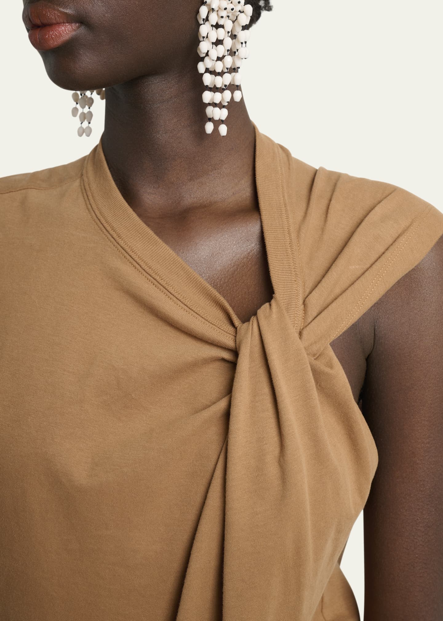 Isabel Marant Nayda Asymmetric Cotton T-Shirt - Bergdorf Goodman